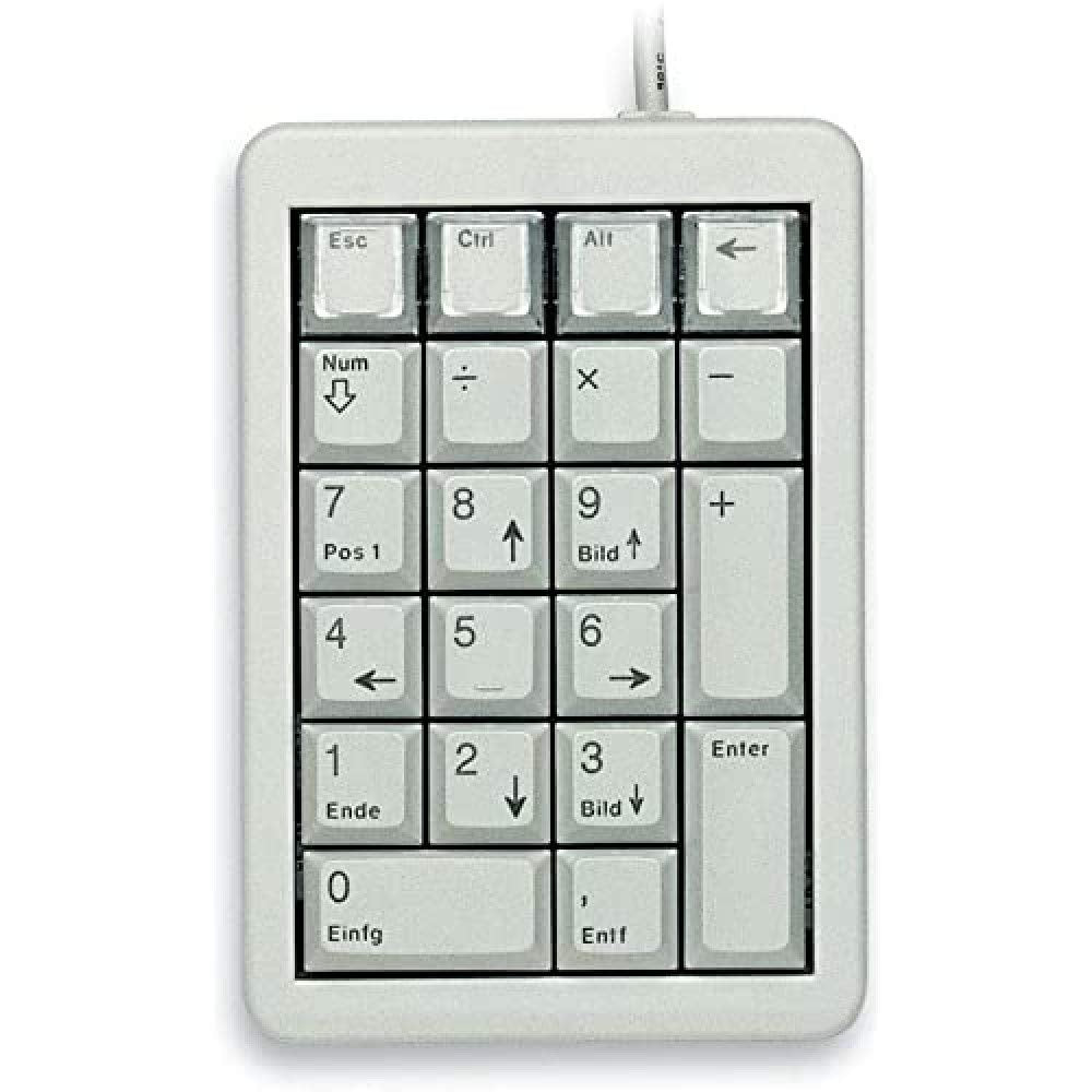 Cherry Ultraslim Programmable Keypad, Light Gray   26 Keys (G84 4700Lucus 0)