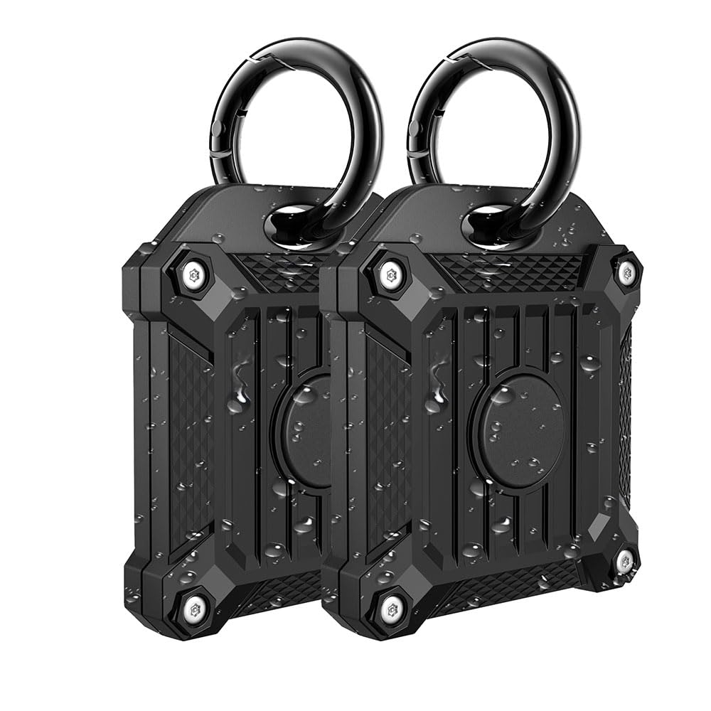 Tile Mate 2022 Tracker Case, Anti Scratch Waterproof Cover With Keychain, Finder And Item Locator Cover For Carabiner, Keys, Bag