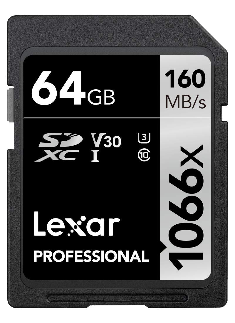Lexar Professional 1066X 64Gb Sdxc Uhs-I Card Silver Series Up To 160Mbs Read For Dslr And Mirrorless Cameras (Lsd1066064G-Bnnnu