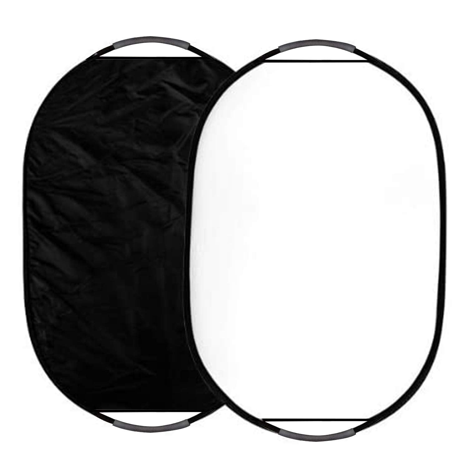 Limostudio 24 X 36 Inch Multi Color Collapsible Lighting Reflector Pop-Up Disc, 5 Colors In 1 Set, Translucent, Silver, Gold, Wh