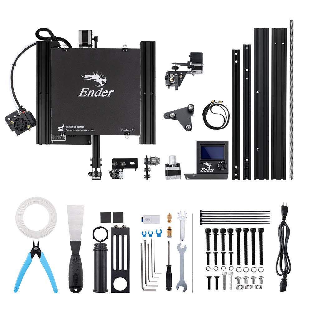 Official Creality Ender 3 3D Printer Fully Open Source With Resume Printing All Metal Frame Fdm Diy Printers 220X220X250Mm