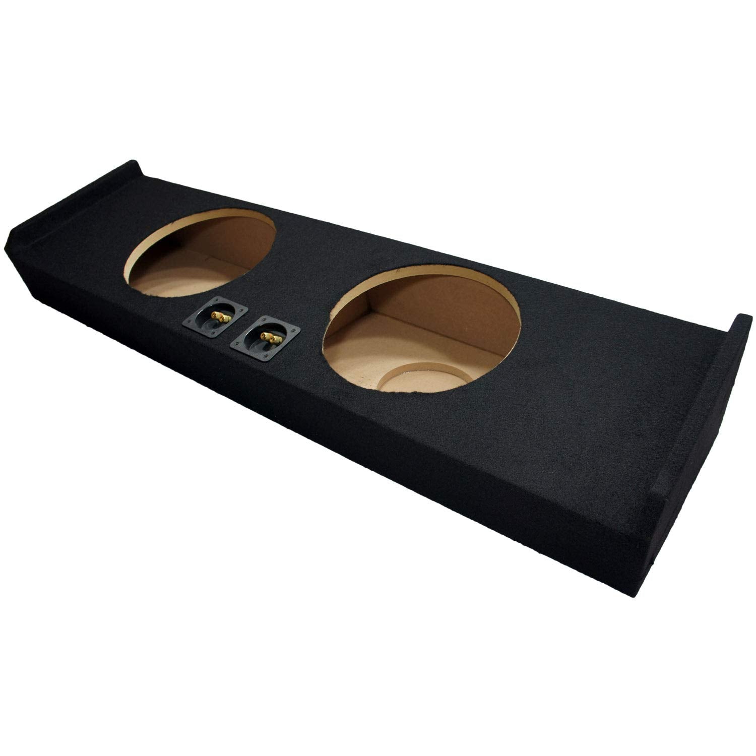 American Sound Connection Ford2X12 150 Crew 09 Compatible With Ford F150 Super Crew Cab Truck 2009 2014 Dual 12'' Subwoofer Sub