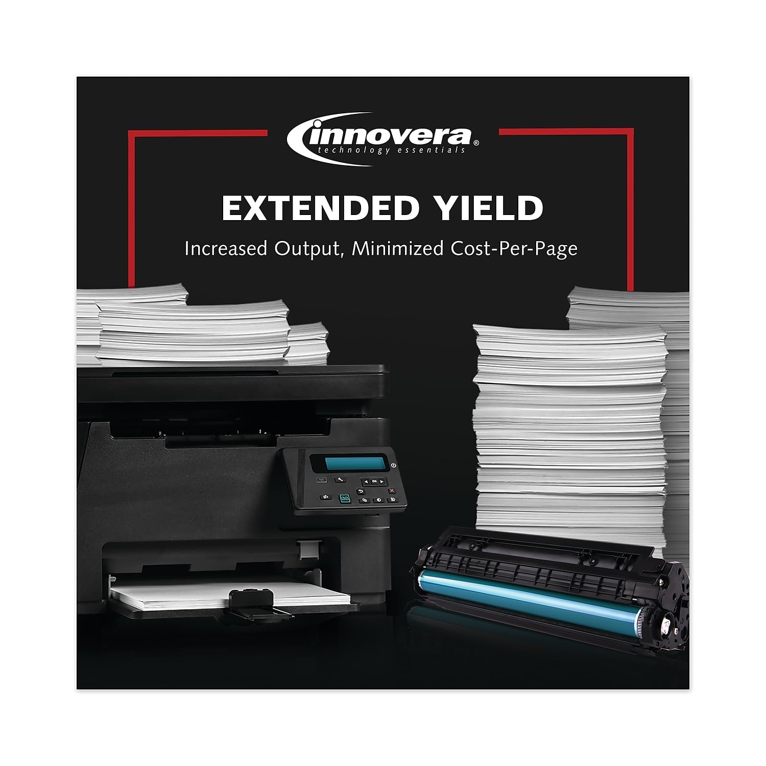 Innovera D5830 Remanufactured S5830Dn (S5830) High Yield Toner, 25000 Page Yield, Black