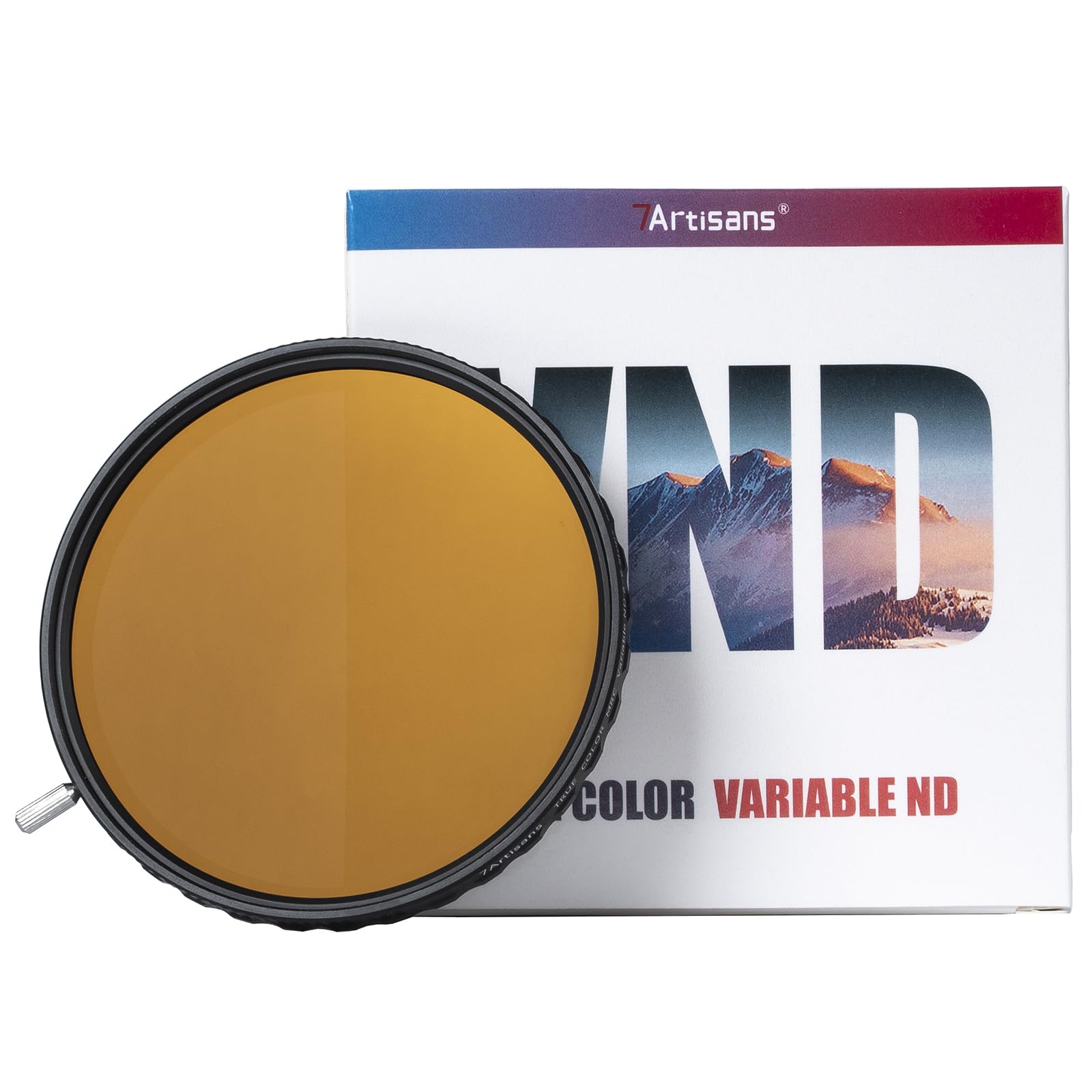 7Artisans 67/72/77/82Mm True Color Vnd (2-5 Stops) Variable Neutral Density Filter,Adjustable Nd Filter Water Repellent And Scra