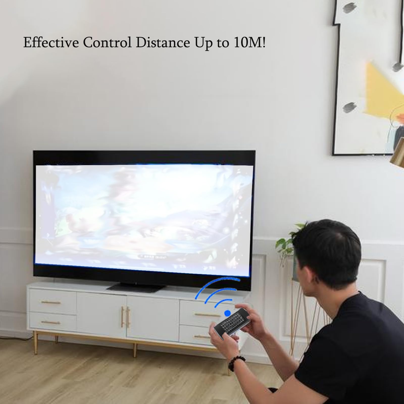 Mx3 Air Mouse Voice Remote Control, 2.4G Multifunctional Mini Wireless Keyboard Air Mouse Remote For Android Smart Tv Box, 3 Gyr