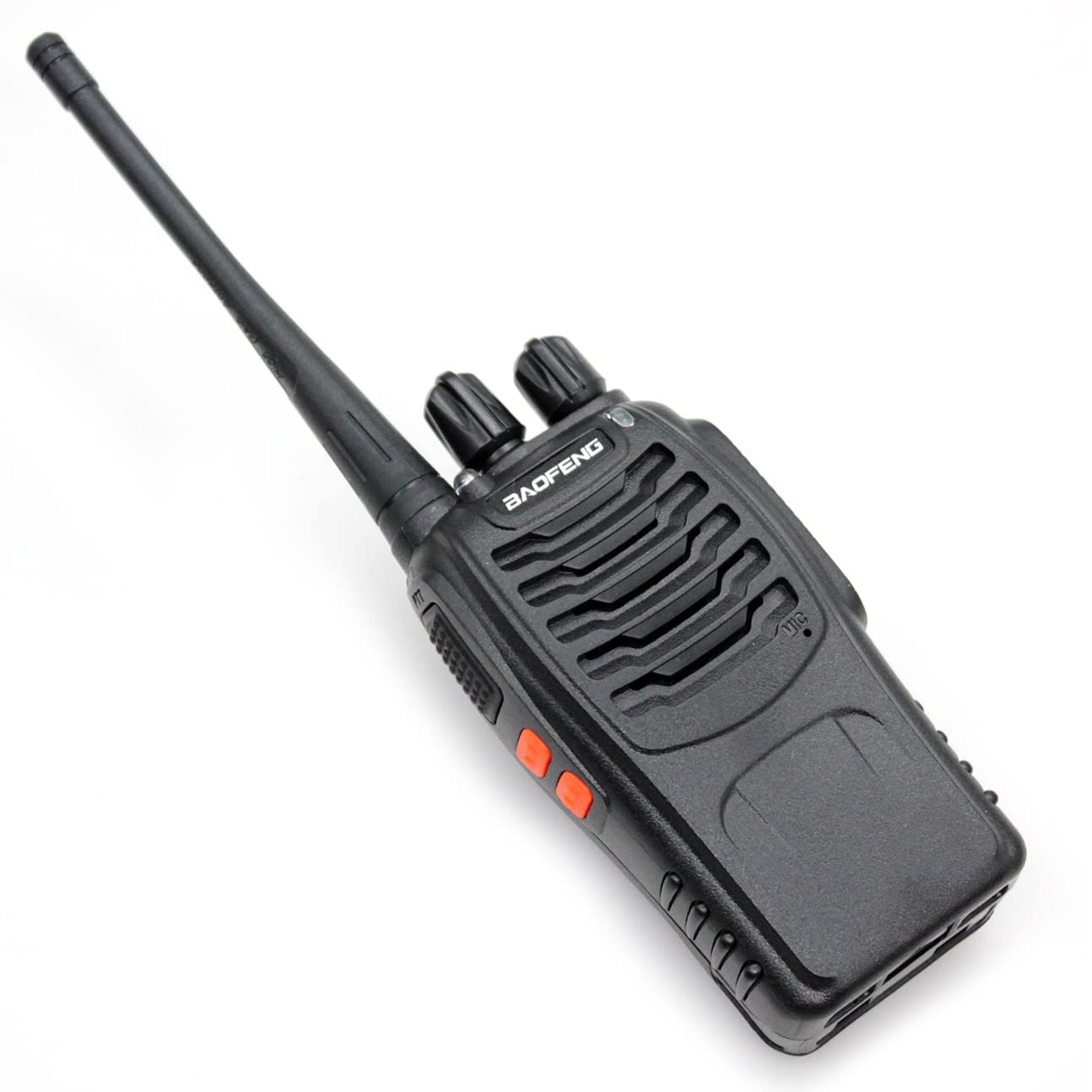 Baofeng Bf-888S Two Way Radio Long Range 16 Ch Baofeng Radio And Tenway Covert Air Acoustic Tube Earpiece (Pack Of 10)