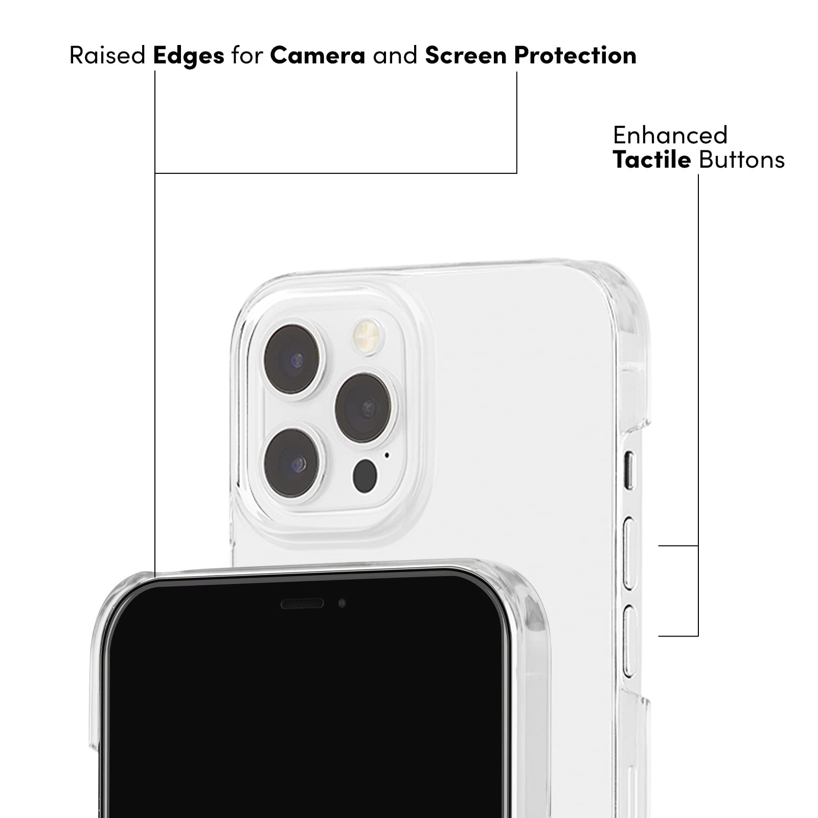 Case Mate   Barely There   Case For Iphone 12 And Iphone 12 Pro (5G)   Ultra Slim   6.1 Inch   Clear