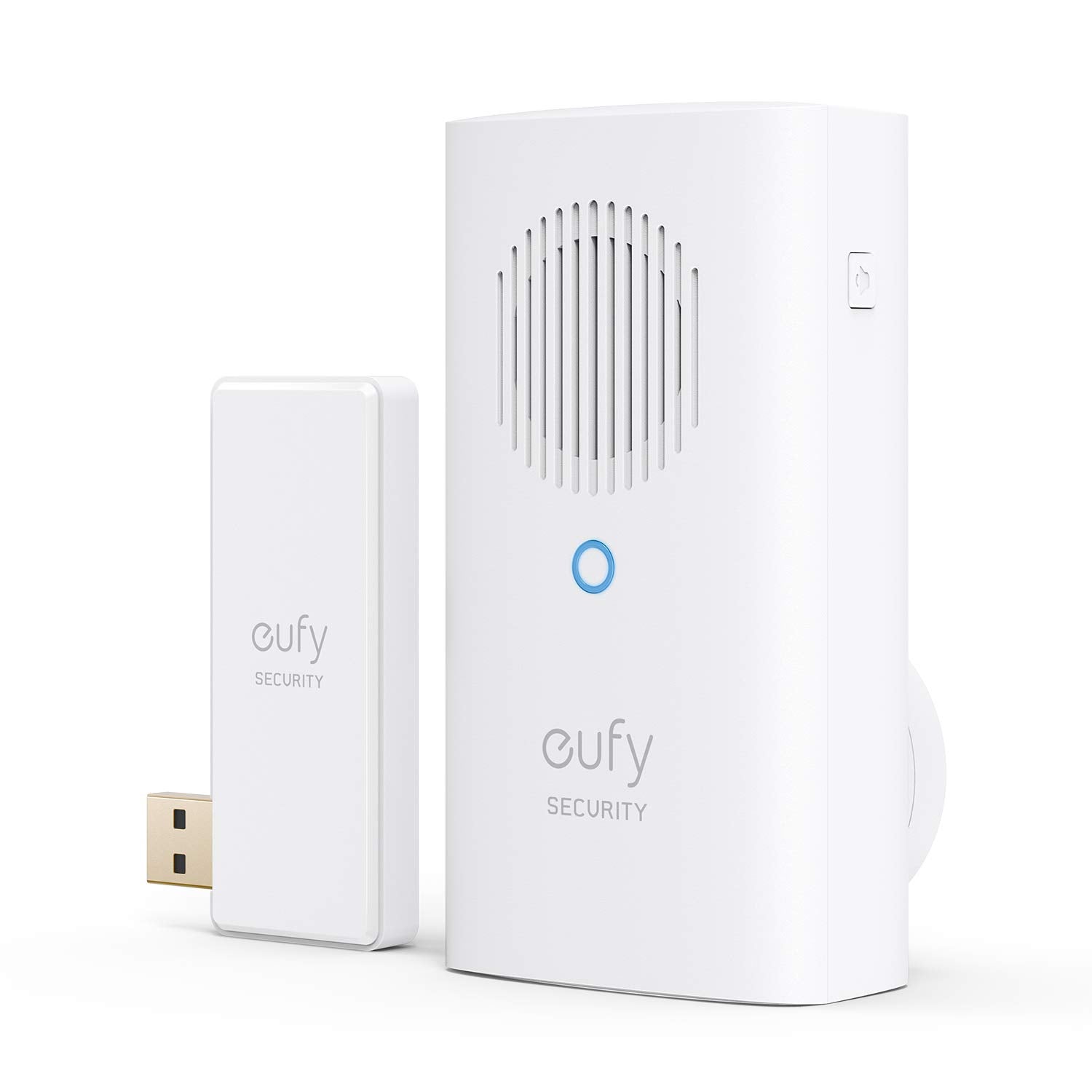 eufy Security Video Doorbell Add-on Chime, Requires Video Doorbell 2K (Battery Powered) or Video Doorbell Dual, Simultaneous Rin