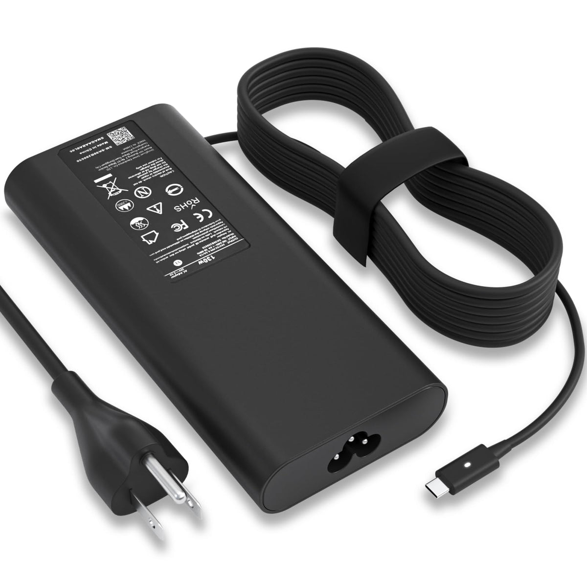 130W Usb C Laptop Charger For Dell Precision 5470 5480 5550 5560 5530 5570 5750 5760 5770 3550 3560 3570 3571 2In1,Xps 15 17 957