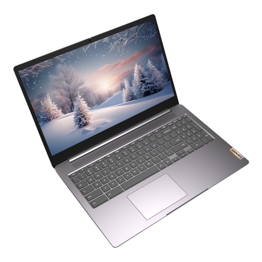 Lenovo Ideapad Chromebook Laptop, 15.6 Fhd Display, Dual-Core Intel Celeron, Numeric Keypad, Camera Privacy Shutter, Nly Earphon