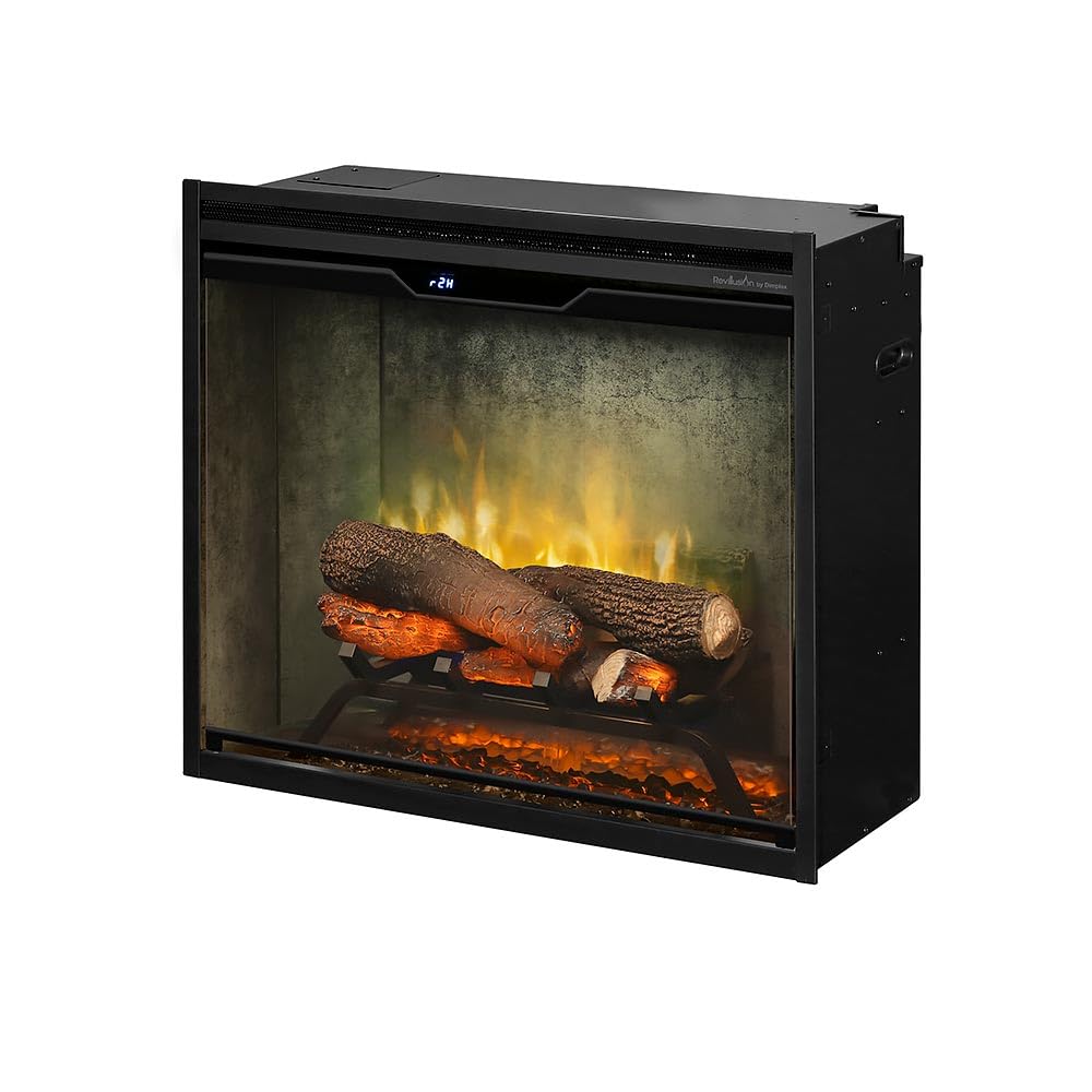 Dimplex Revillusion� 24' Built In Firebox (Model: Rbf24Dlxwc), 5118 Btu, 120 Volt, 1500 Watt, Weathered Concrete