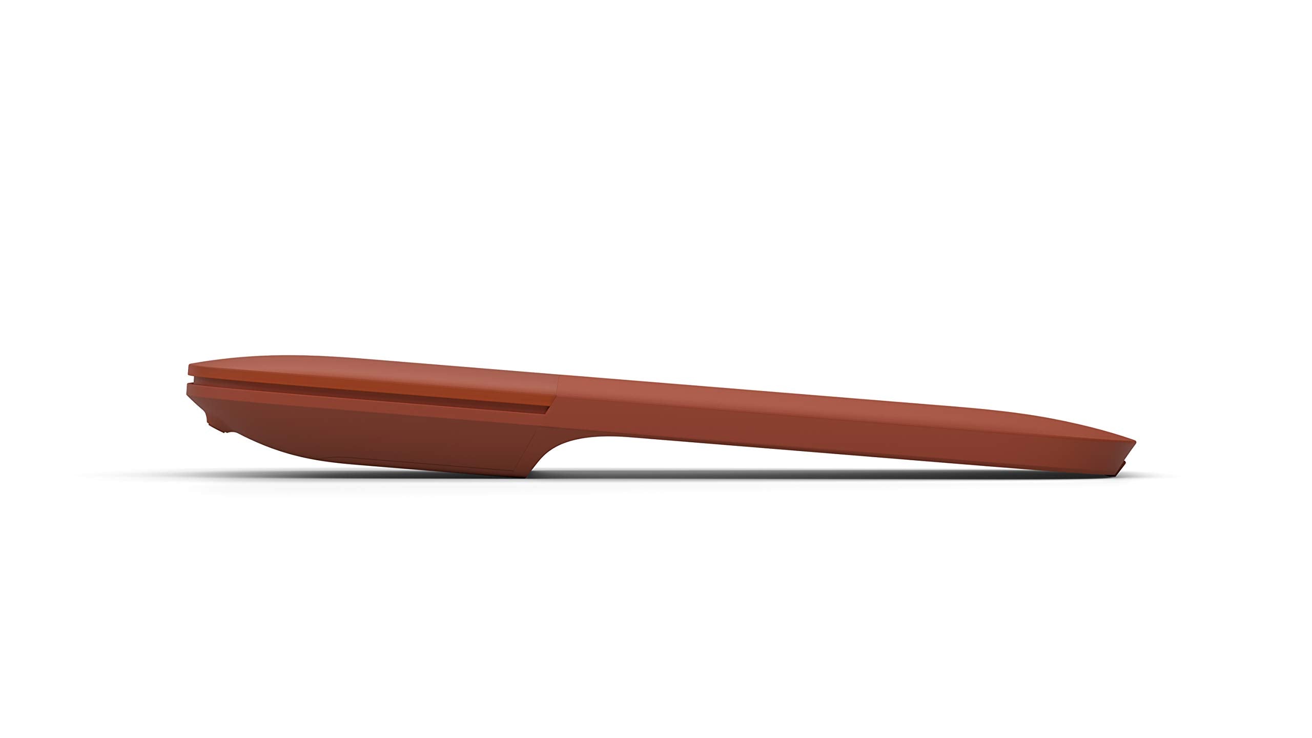 Microsoft Connects Via Bluetooth Surface Arc Mouse - Poppy Red (Czv-00075)