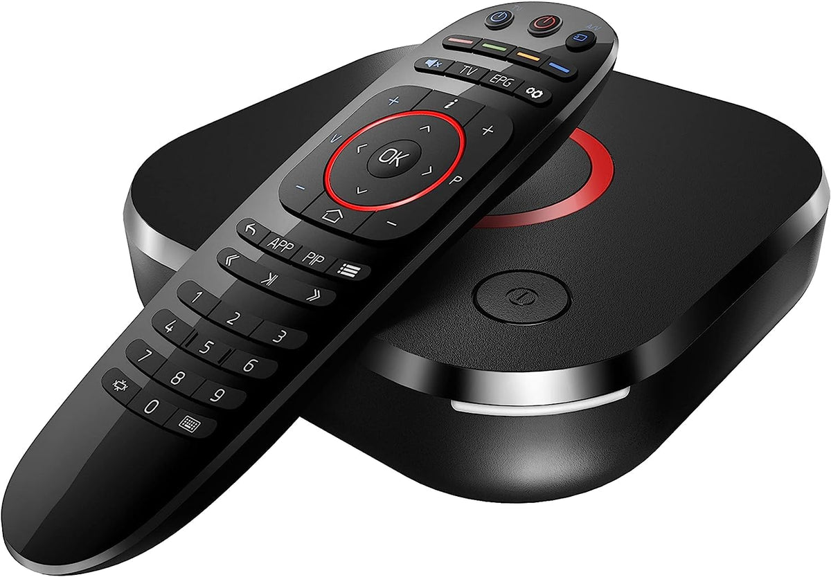 Infomir Mag 524W3 4K , Built-In Dual Band 2.4G/5G Wifi, Hdmi Cable (Much Faster Than Old Mag 324W2 And 424W3) Black