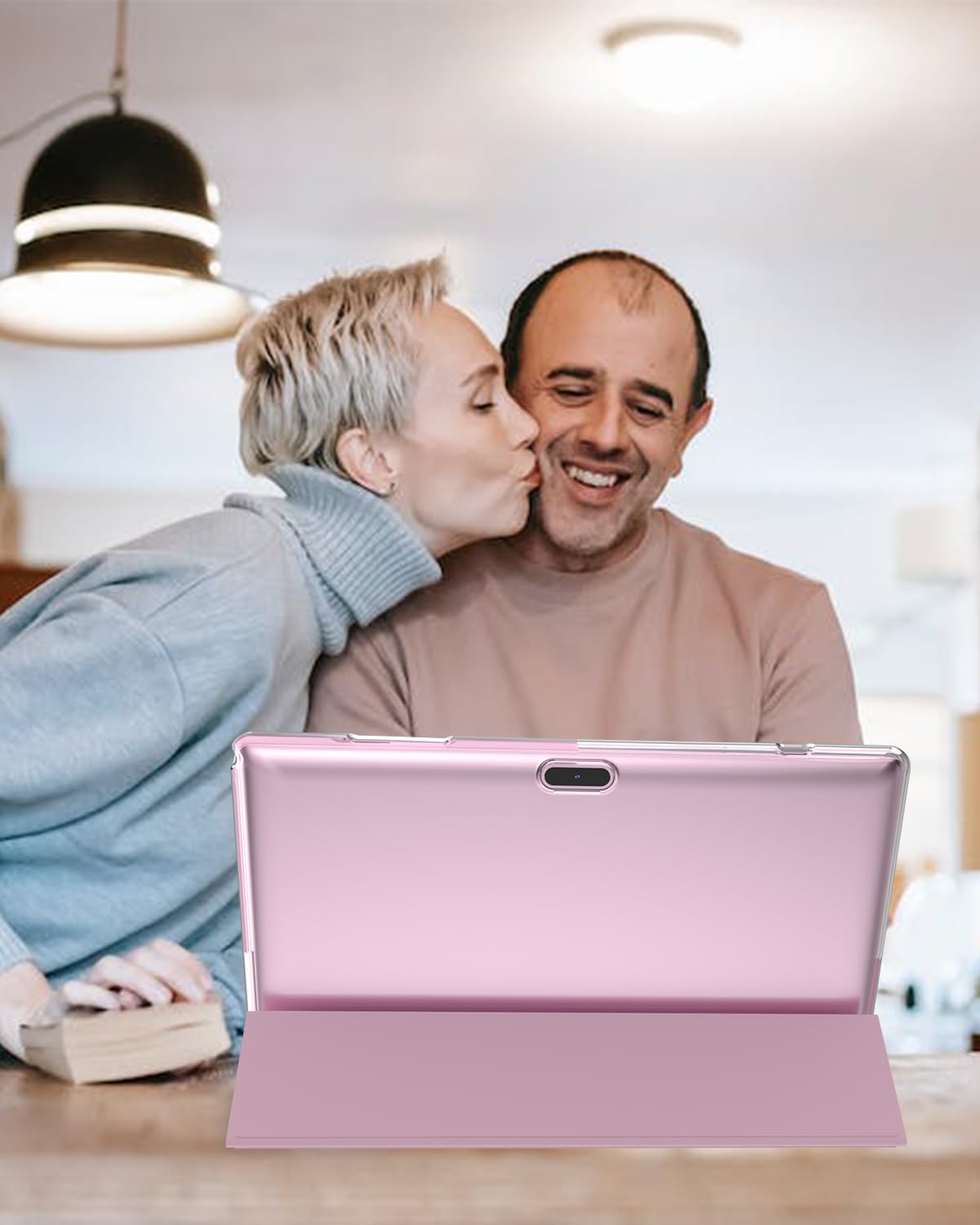 Tablet 2 In 1 Android 11 Tablets With Keyboard 10 Inch Tabletas, Include Mouse Stylus Case Tempered Film, 6000Mah Tablet 32Gb Ro