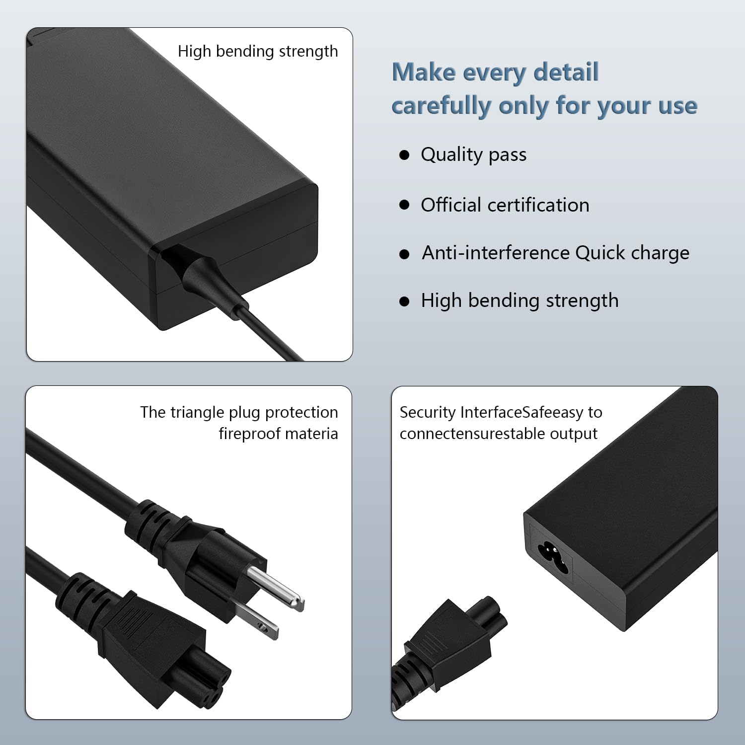 N19C3 N19C1 N16Q2 N17Q4 N15W5 N15W4 N20Q1 65W E5 Es1 E15 Charger Fit For Acer Aspire A515 43 R19L E5 575 33Bm A315 21 A515 51 E5