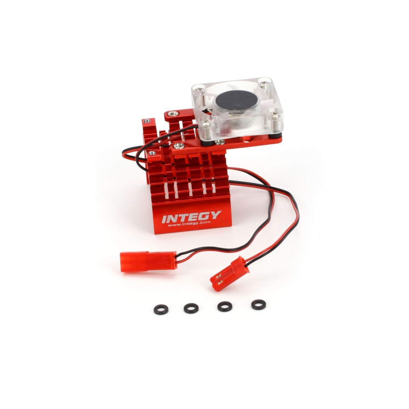 Integy Motor Heatsink and Cooling Fan Red INTC22470RED Electric Motors & Accessories