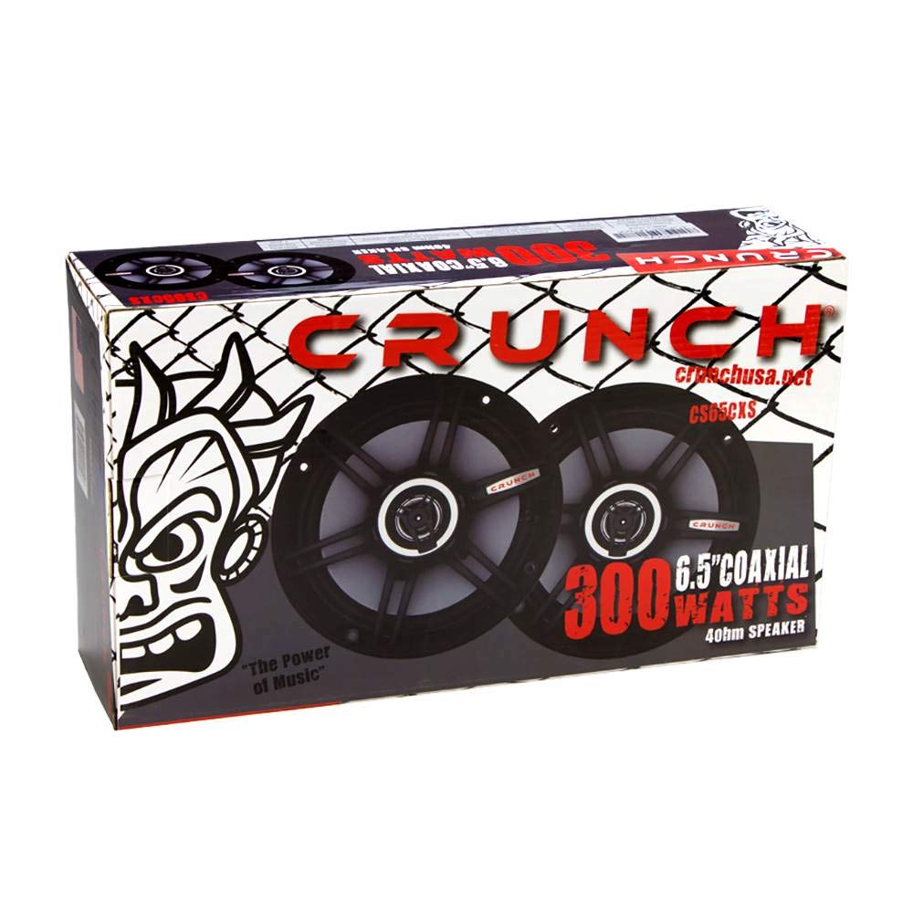 Crunch 6.5'' 3 Way Speaker 300W Max Shallow Mount