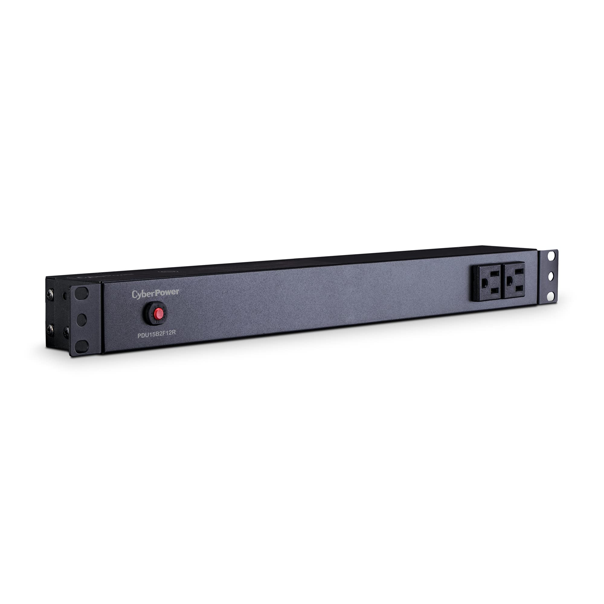 Cyberpower Pdu15B2F12R Basic Pdu, 100 125V/15A, 14 Outlets, 1U Rackmount