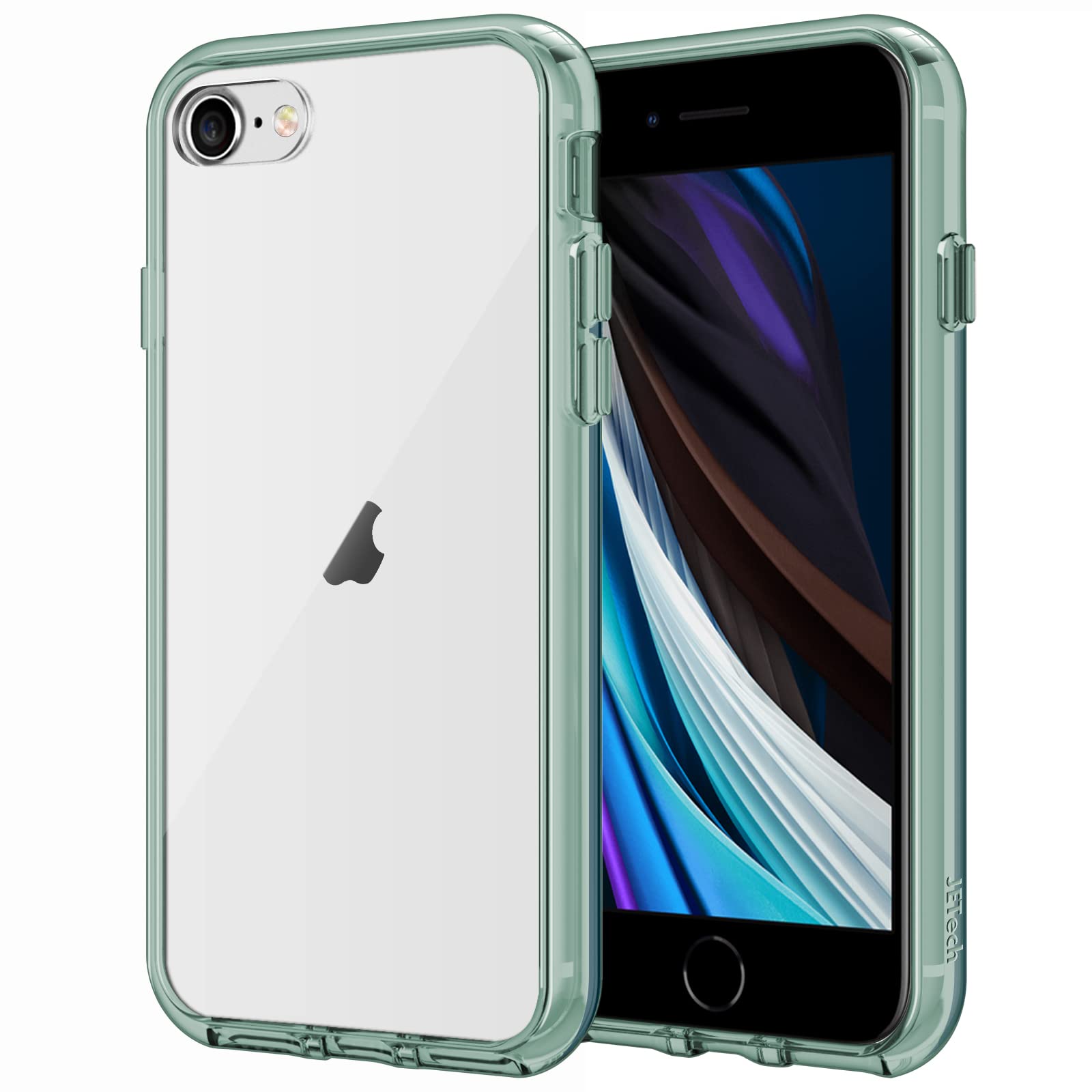 Jetech Case For Iphone Se 32 (20222020 Edition), Iphone 8 And Iphone 7, 47 Inch, Shockproof Bumper Cover, Anti Scratch Clear Bac