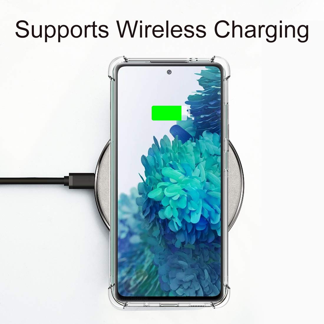 Osophter For Galaxy S20 Fe 5G Case Clear Transparent Reinforced Corners Tpu Shock Absorption Flexible Cell Phone Cover For Samsu