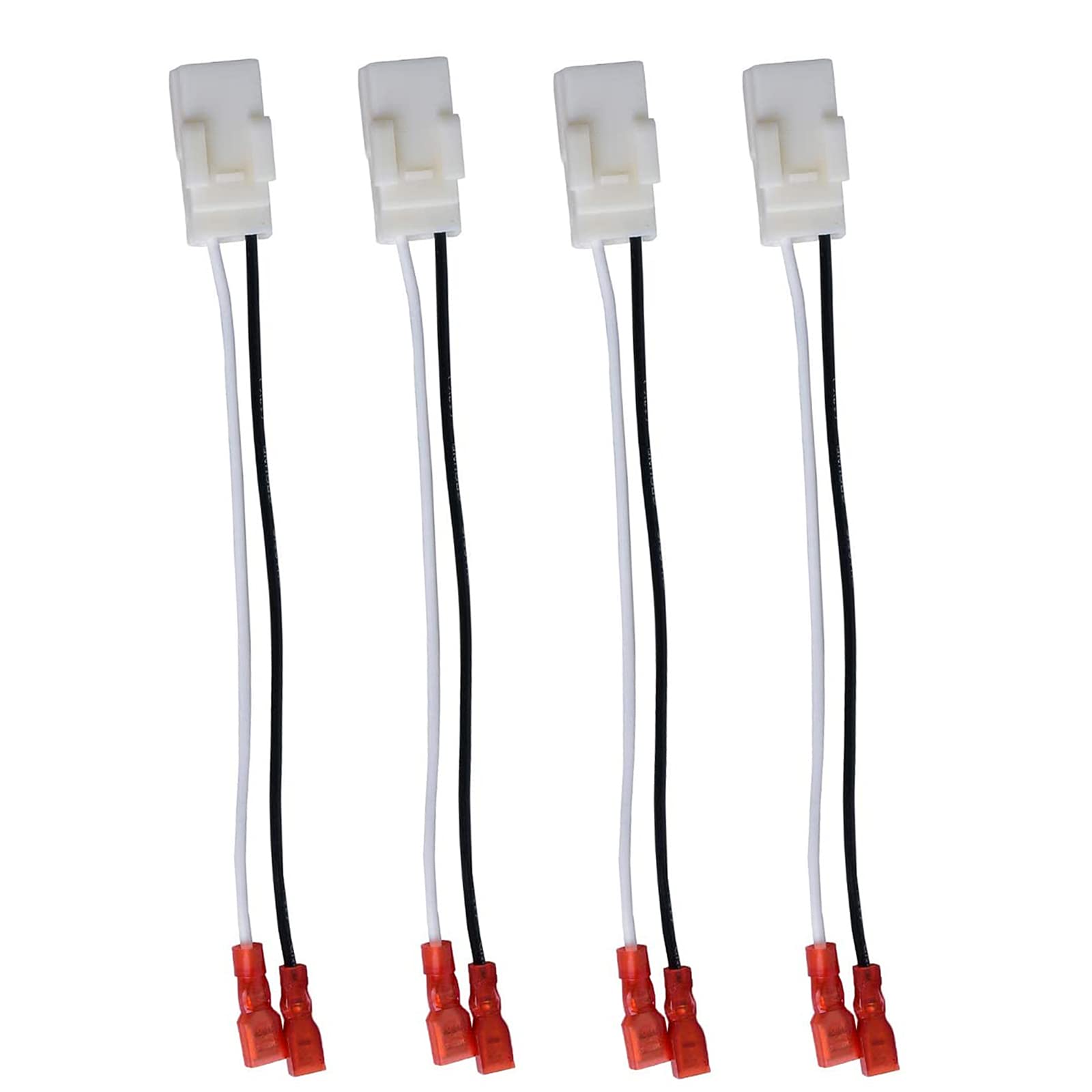 72 6514 Speaker Harness Adapter Compatible With Jeep Wrangler Chrysler Town & Country Speaker Wire Harness Adapter Plug Dodge Dakota Front Rear Door Speaker Wiring Harness Adapter 4 Pack