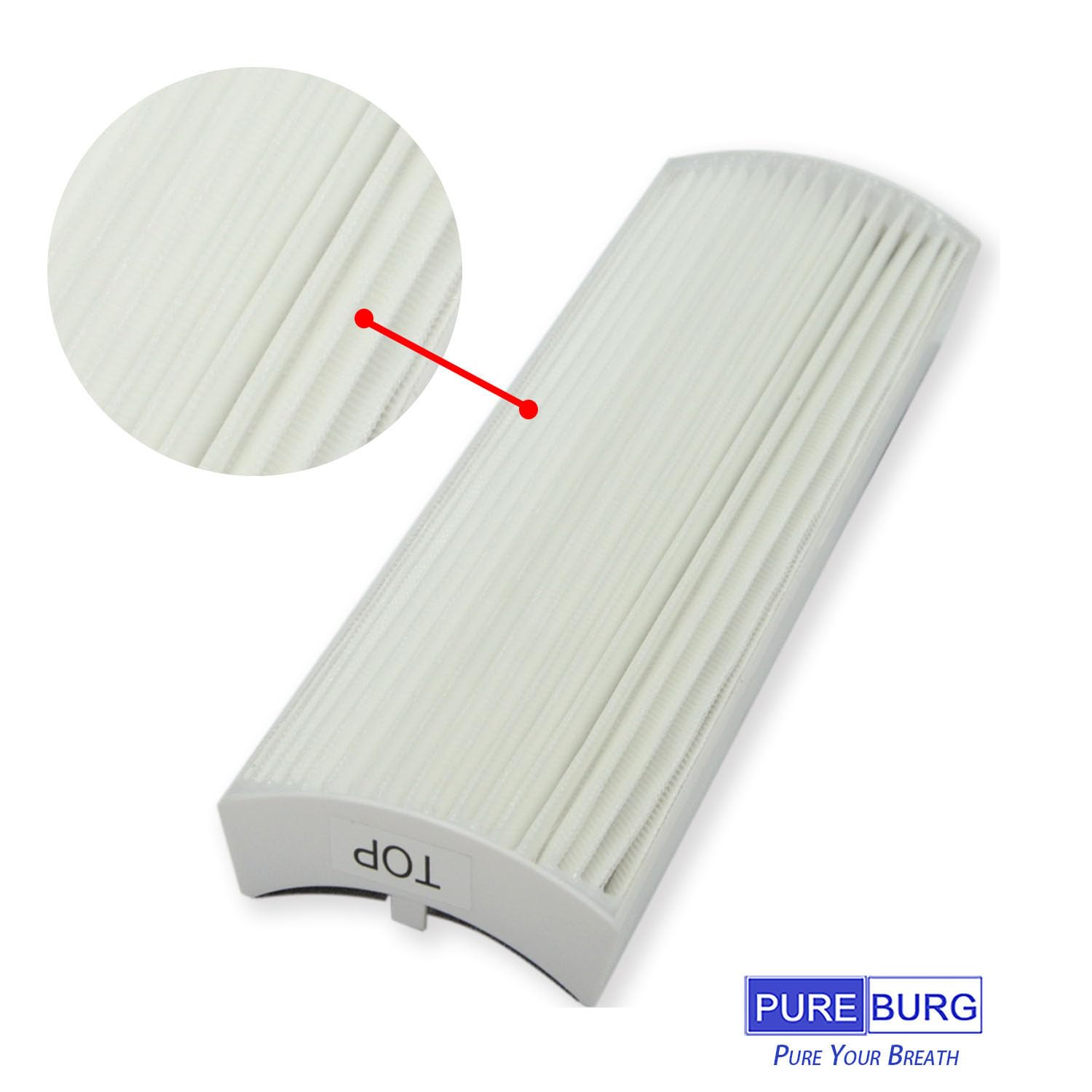 Pureburg Tpp220F True Hepa Replacement Filters Compatible With Therapure Tpp220F Tpp220M Tpp220H,Tpp220 Air Purifiers,2 Pack H13