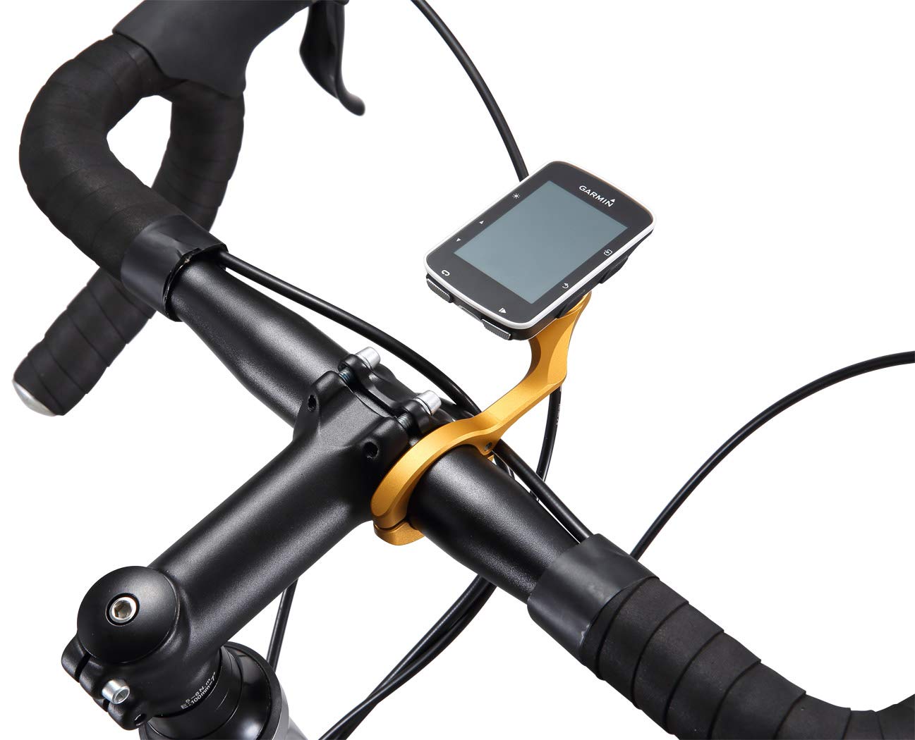 Dymoece Aluminium Alloy Out Front Bicycle Computer Combo Handlebar Mount For Garmin Edge 200 500 510 520 800 810 820 1000 1030 A