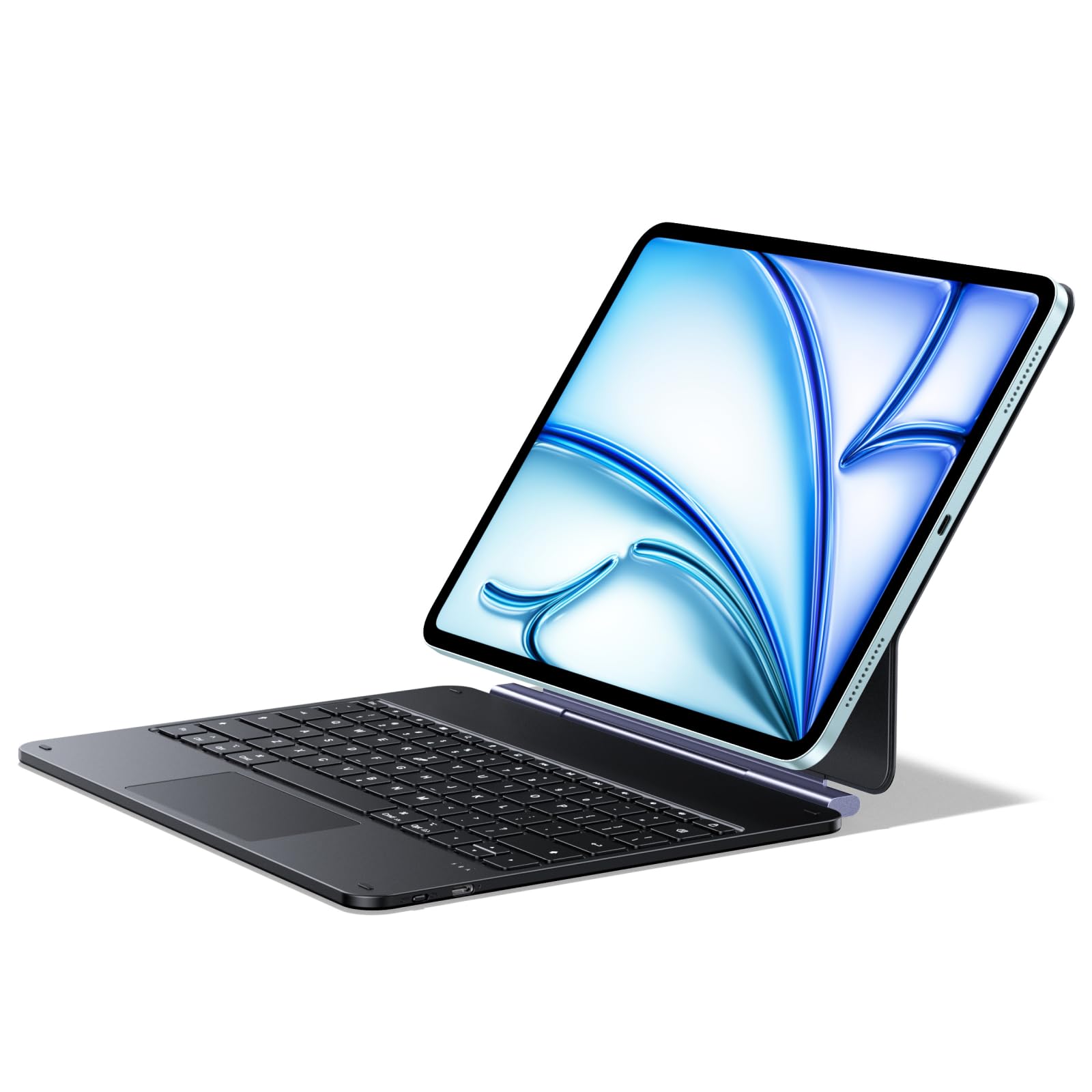 UGREEN 11 Inch Case with Keyboard, EasySet Magnetic Stand, MagicStyle Case Keyboard for iPad Air 11 Inch (M4/M3/M2, 2026/2025/