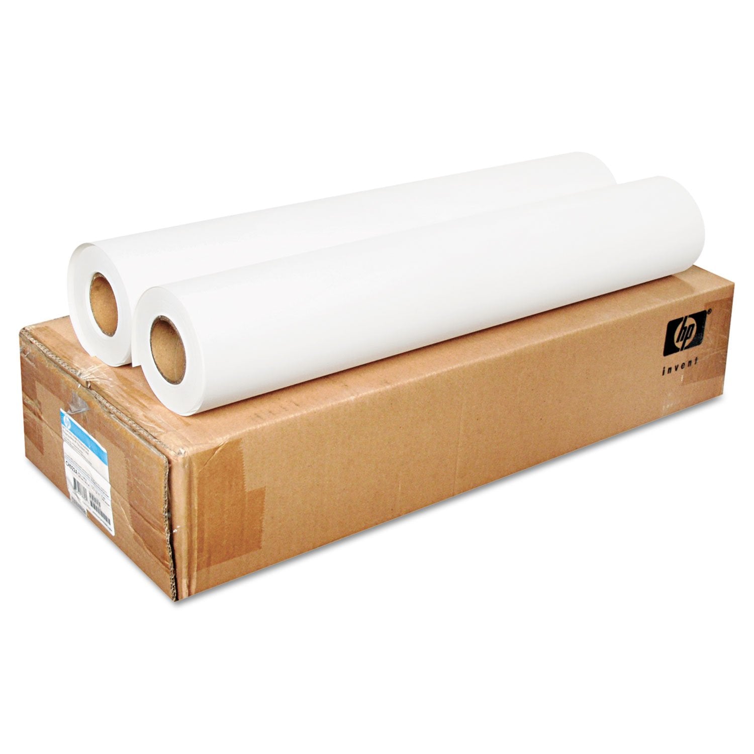 Hp Ch022A Everyday Matte Polypropylene Film, 8 Mil, 2'' Core, 24'' X 100 Ft, White, 2 Rolls