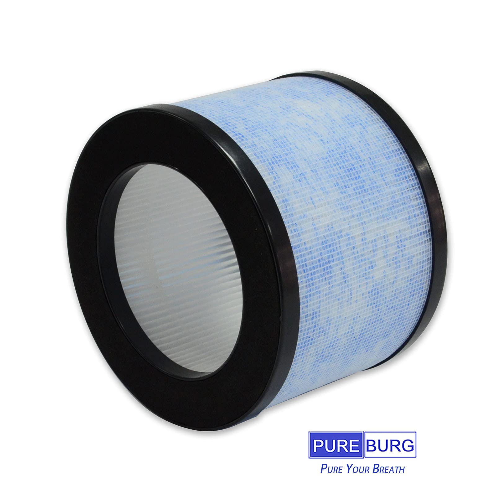 Pureburg Tz K1 True Hepa Replacement Filter Compatible With Tolife Tz K1,Intelabe Ep1080, Aroeve Mk01 Mk06,Kloudi Dh Jh01, Pomor