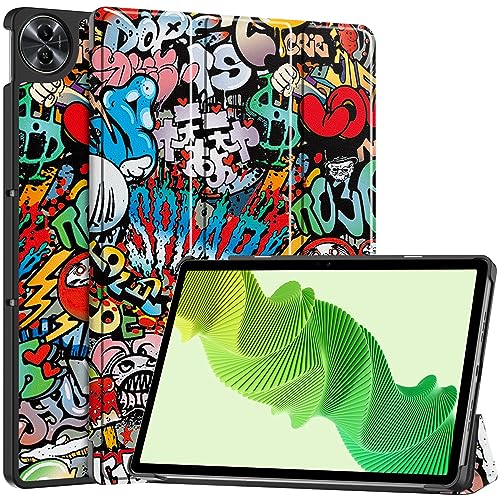 Proelite Cover For Realme Pad 2 11.5 Inch Cover Case, Slim Trifold Flip Case Cover For Realme Pad 2 11.5 Inch Tablet, Hippy