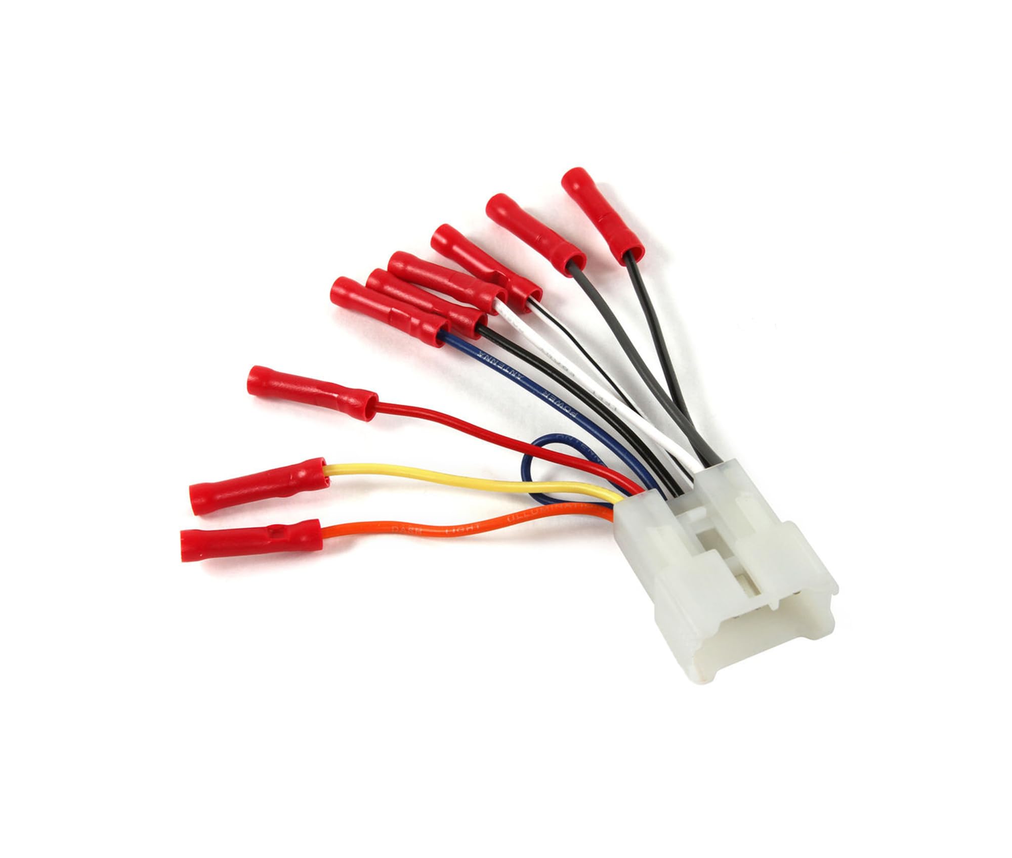 Scosche TA02BCB Stereo Wiring Harness Compatible with Select Non Amplified 1987 21 Geo, Lexus, Toyota, Scion and Subaru Vehicles.   Wire Harness for Car Stereo. Check Vehicle List Below for Your Model