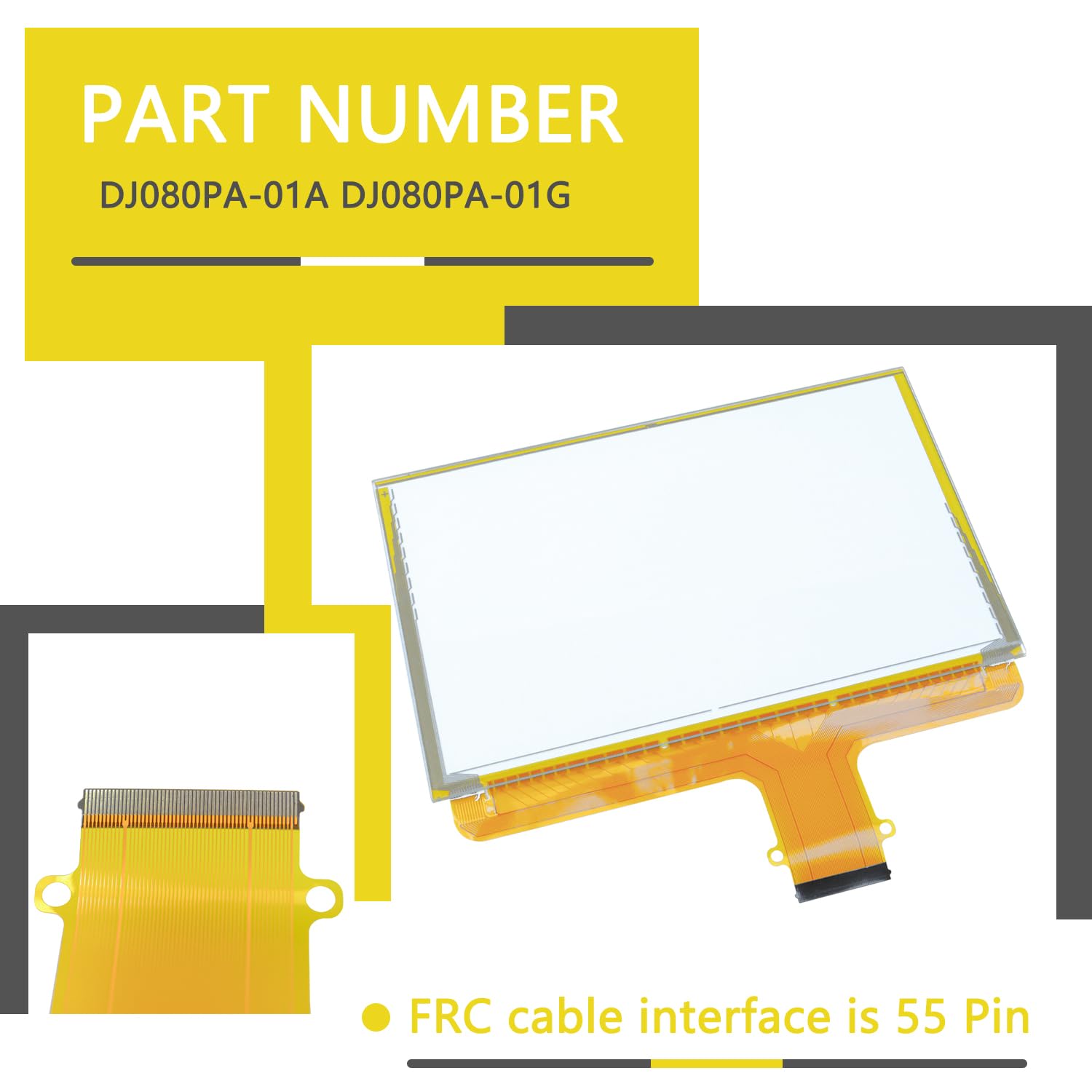 8'' 55 Pin Touch Screen Glass Digitizer Compatible For 2015 2018 Chevrolet Suburban Tahoe Chevy Colorado Silverado Gmc Canyon Si