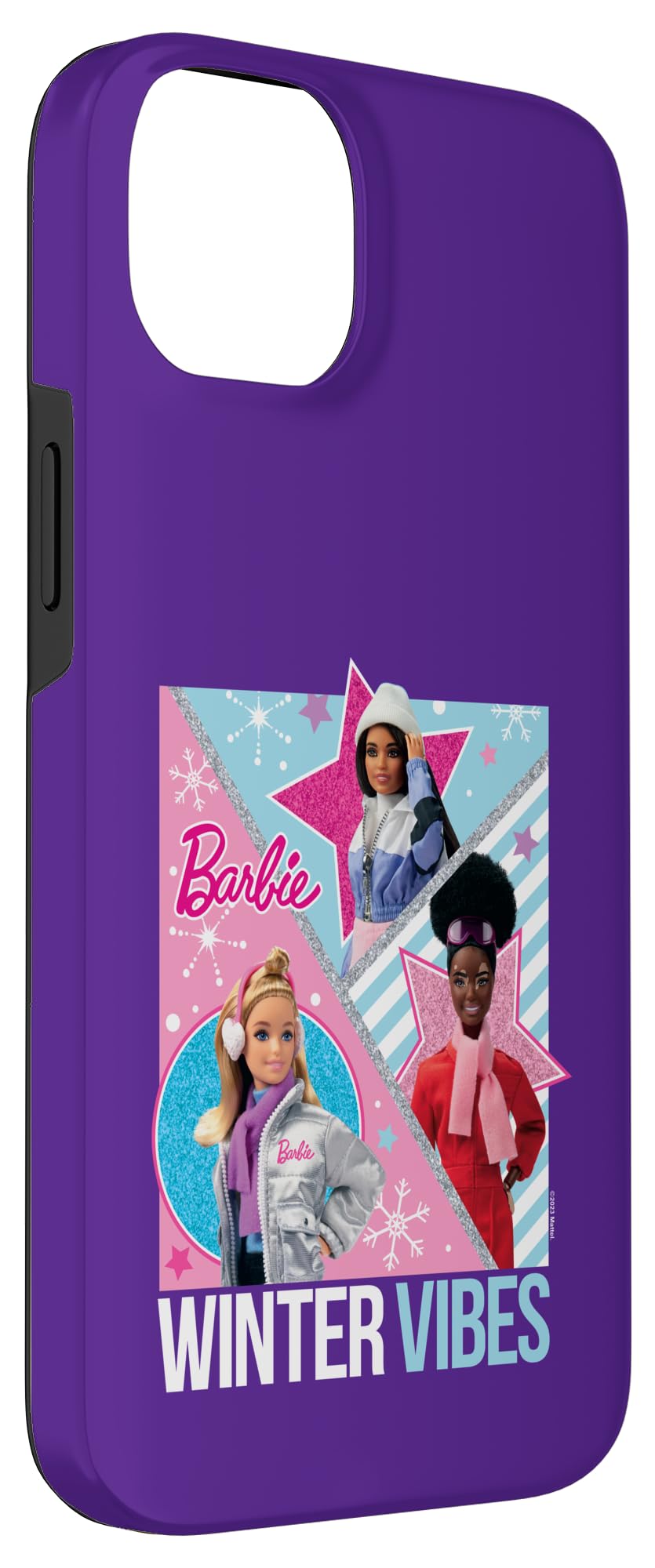 Iphone 14 Plus Barbie   Winter Vibes Case