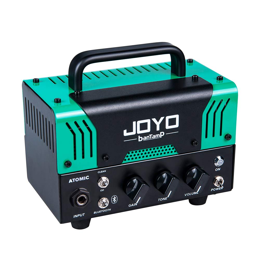 JOYO Atomic BanTamp Series Mini Amp Head 20W Hybrid Tube 2-Channel Guitar Amplifier with Bluetooth (No Sound, Need Extra Speaker