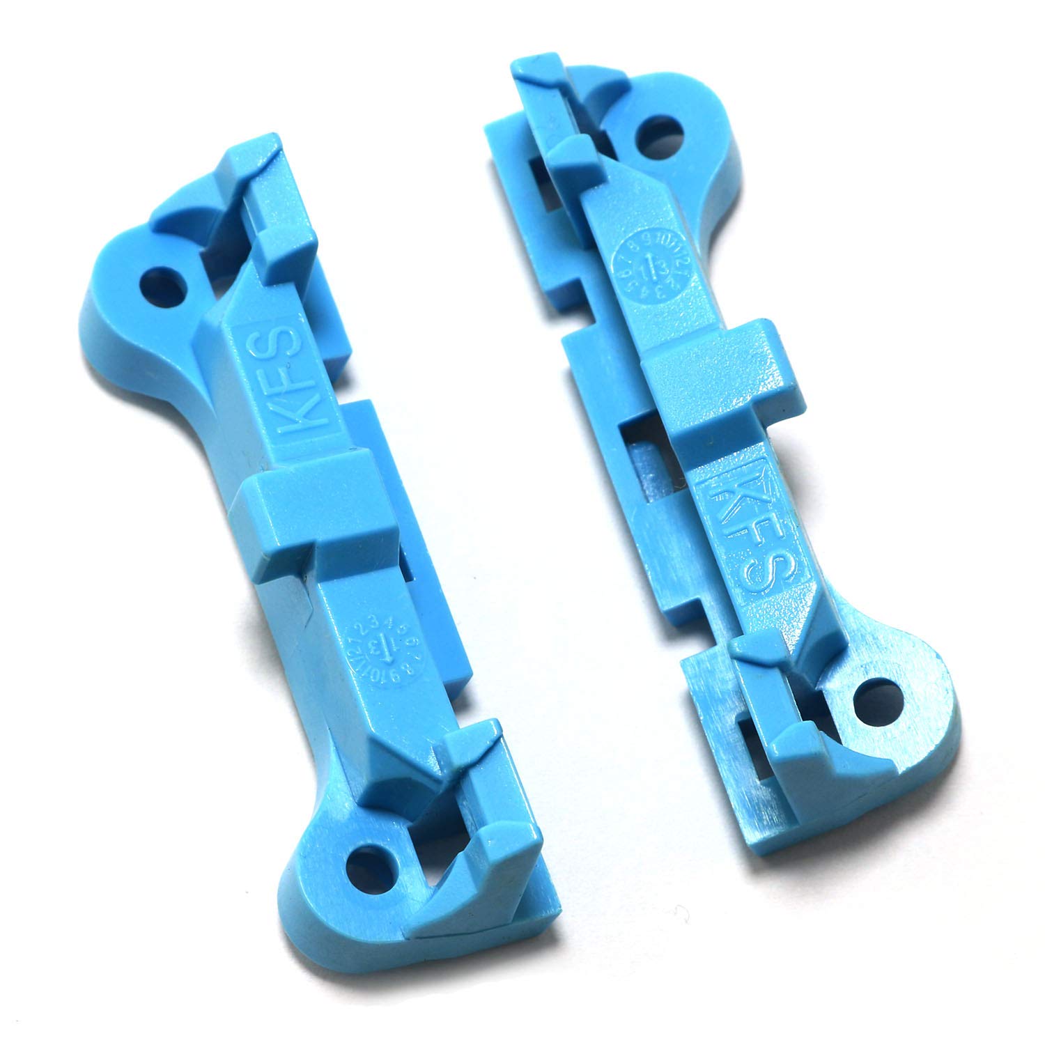 Rlecs 4Pcs Plastic Cpu Fan Retainer Bracket Base Parts For Am2 Am3 Fm1/2/2+/3 For Pc Heat Sink Cooling Fan Mounting, Blue