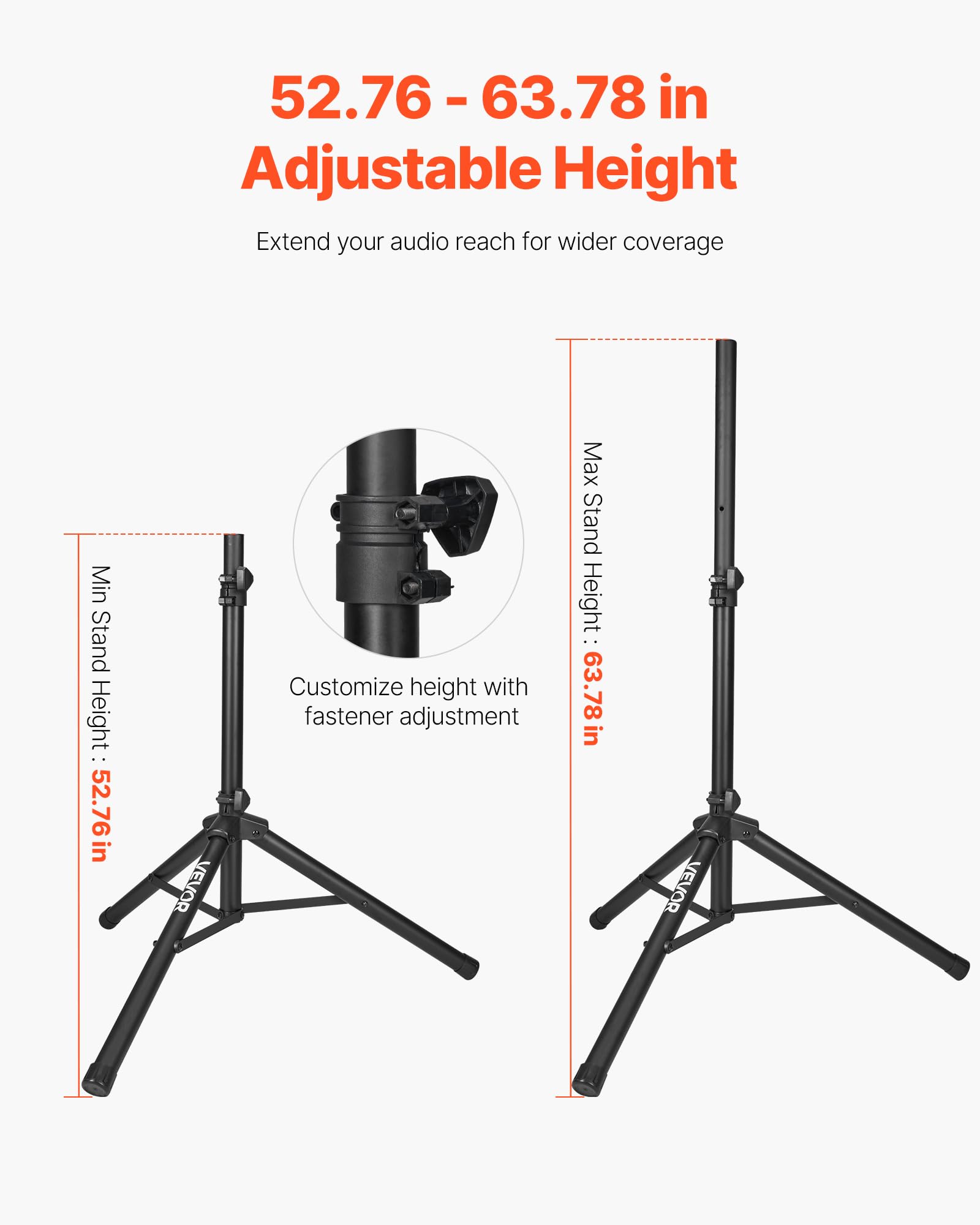 Vevor Portable Pa System With Wireless Microphone & Speakers, 800W Bluetooth Pa System, 6-Channel Mixer, Dual 10 Speakers, Usb/S