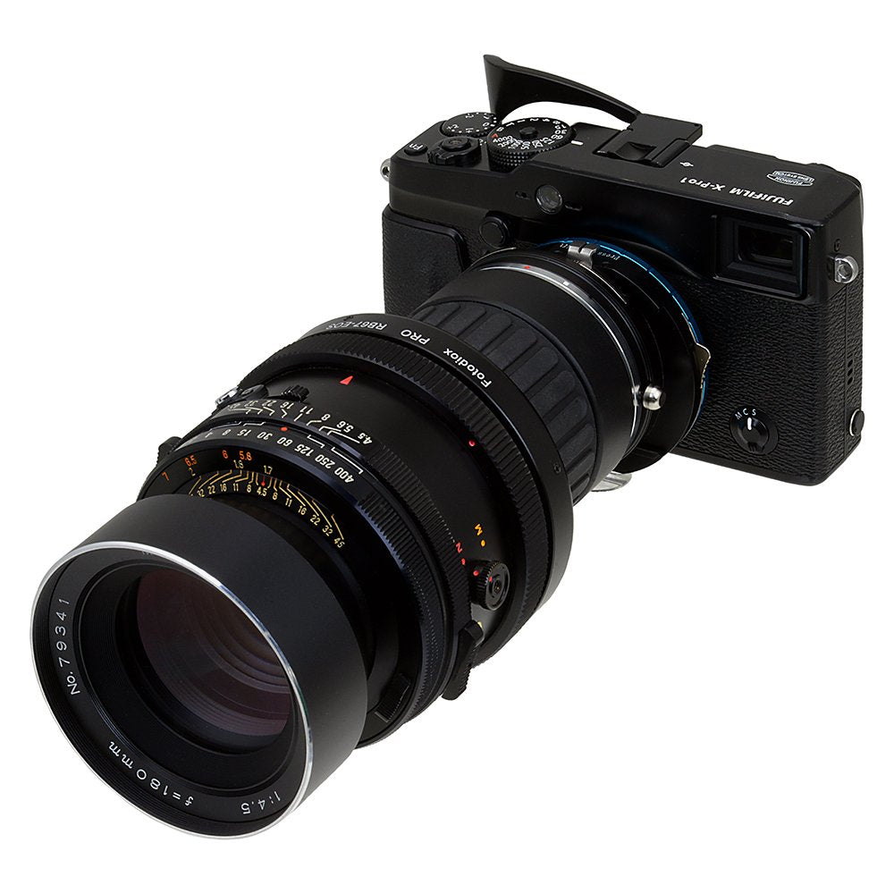Fotodiox Pro Combo Shift Lens Mount Adapter Compatible With Mamiya Rb67 And Rz67 Lenses To Fujifilm X-Mount Cameras