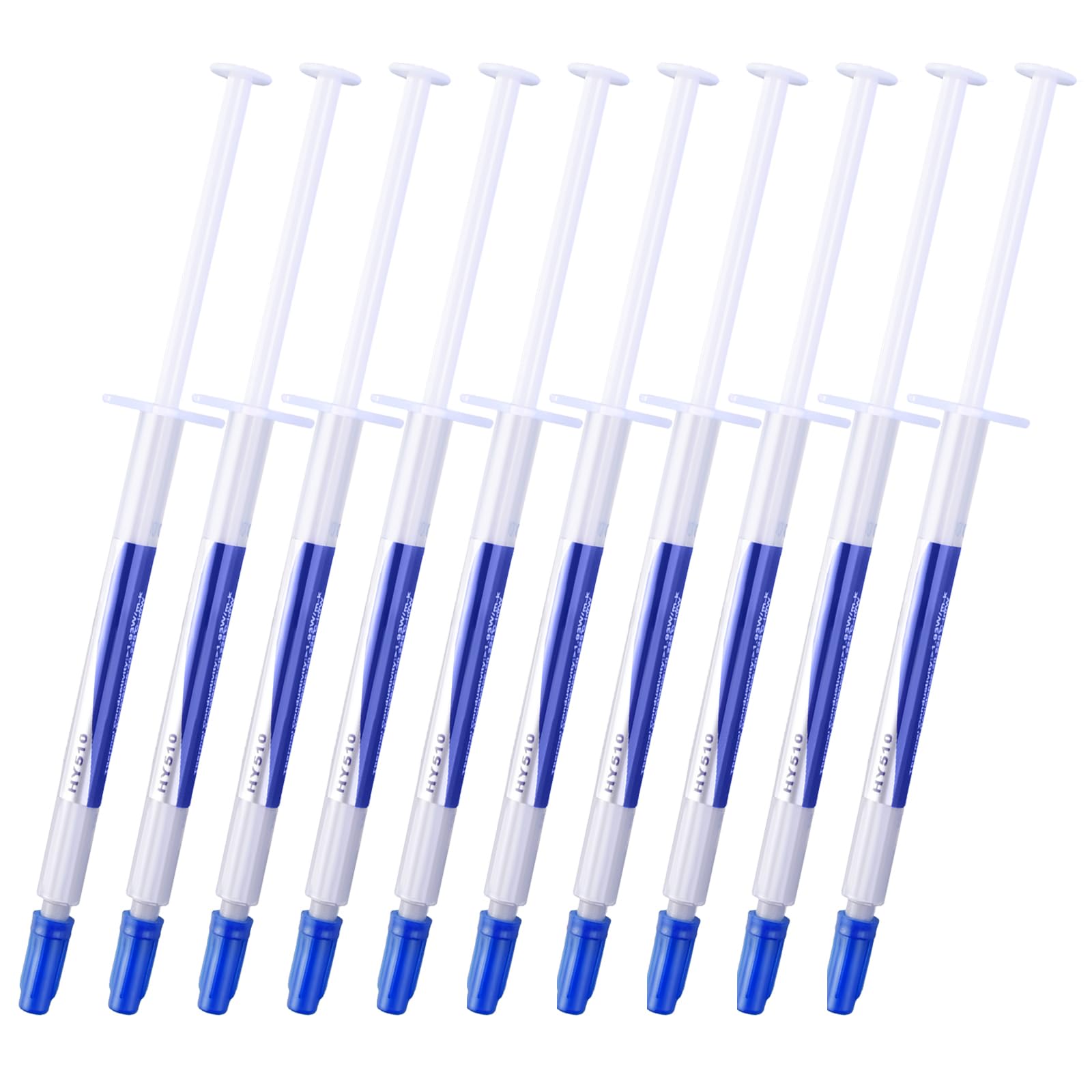 MoneyQiu HY510-10PCS(1PCS-1g) CPU Thermal heatsink Paste Silicone Grease Compound Carbon Based High Performance Non-Conductive f