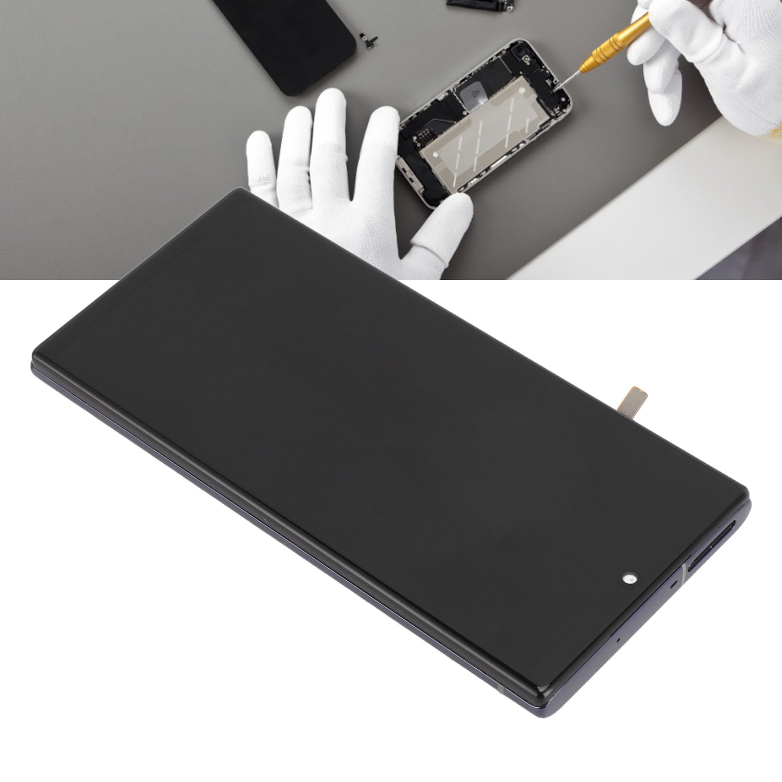 Display For Samsung Galaxy Note 10, Tft Screen Replacement Kit For Samsung Note 10, 5G Display Screen Touch Digitizer Assembly Tool Kit With Frame
