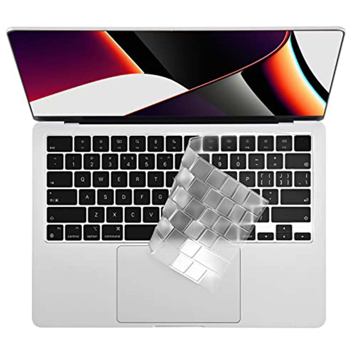 Eoocoo Premium Keyboard Cover Skin Ultra Thin For Macbook Air 15'' M3 M2 (A3114 A2941), Air 13.6'' (A3113 A2681) 2024 2021, Pro
