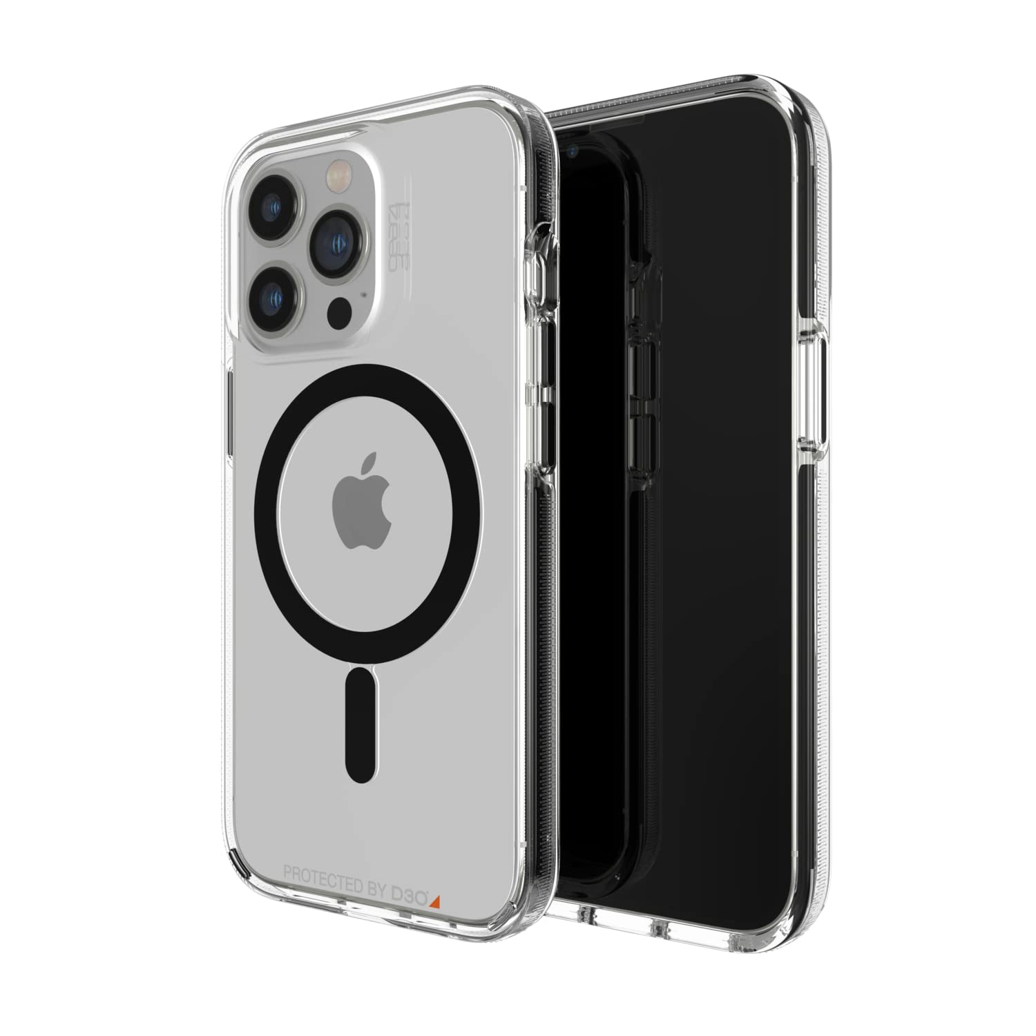 Gear4 ZAGG Santa Cruz Snap Case - MagSafe Compatible Clear Case That Highlights The D3O Protection Material - for Apple iPhone 1