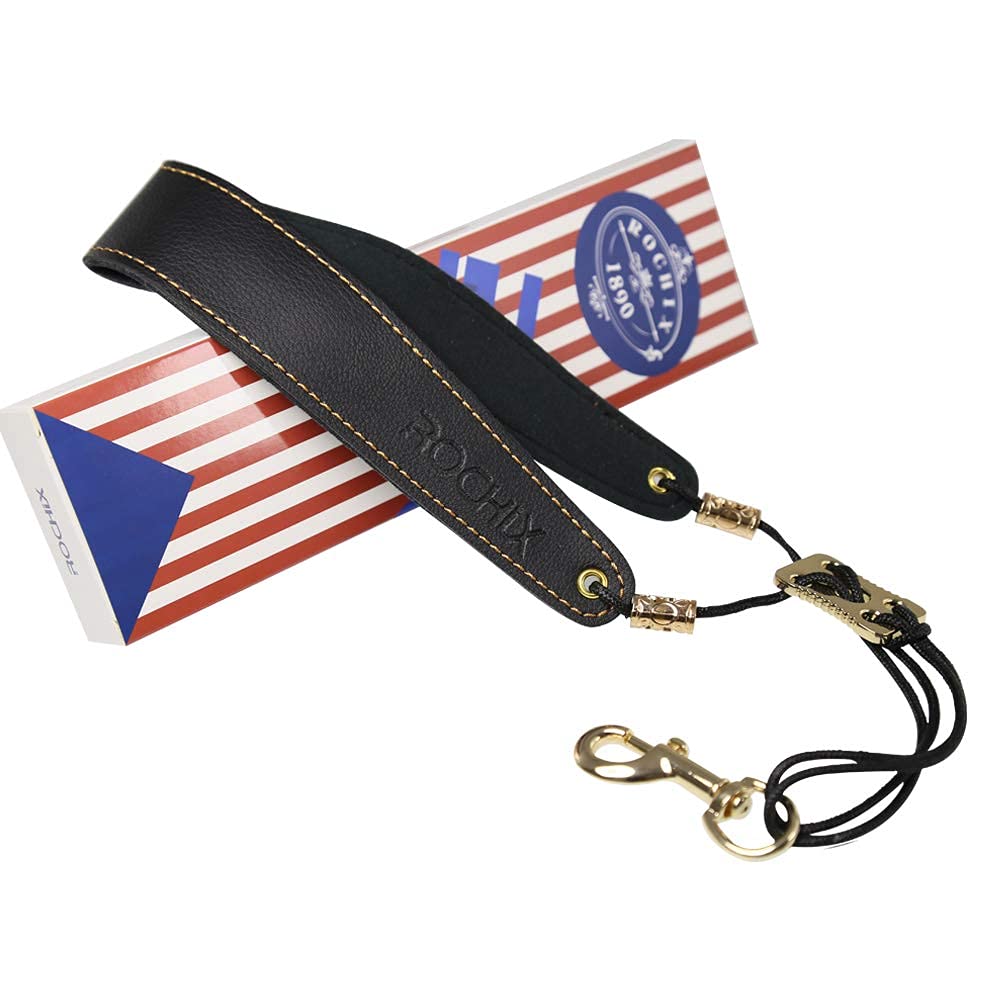 Saxophone Sax Black Neck Strap For Baritone Alto Tenor Soprano Sax,Super Fiber,Metal Hook,Musical Instruments Accessories Parts