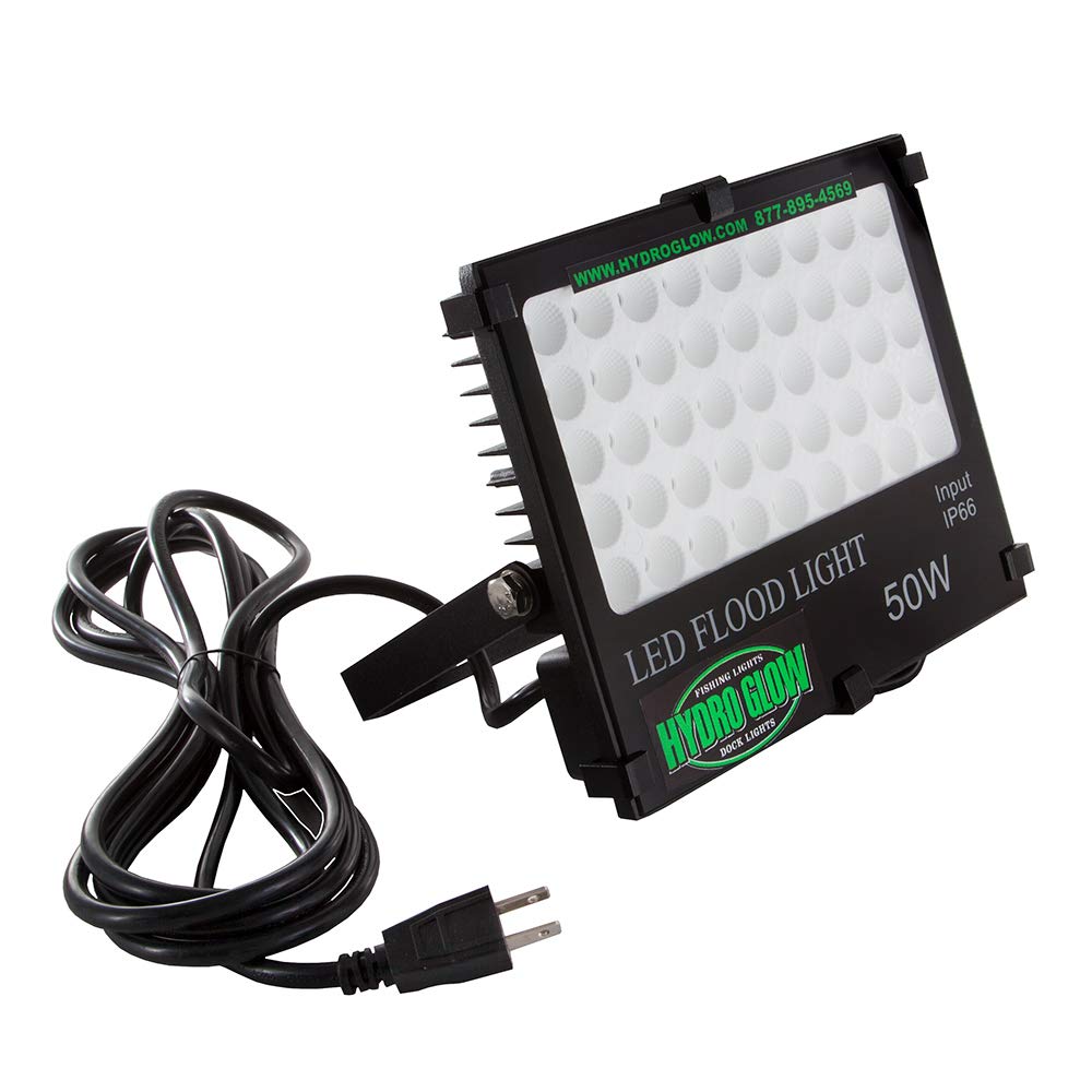Hydro Glow Fl50 50W/120Vac Flood Light - White,WBEEAB08NG3P2JS