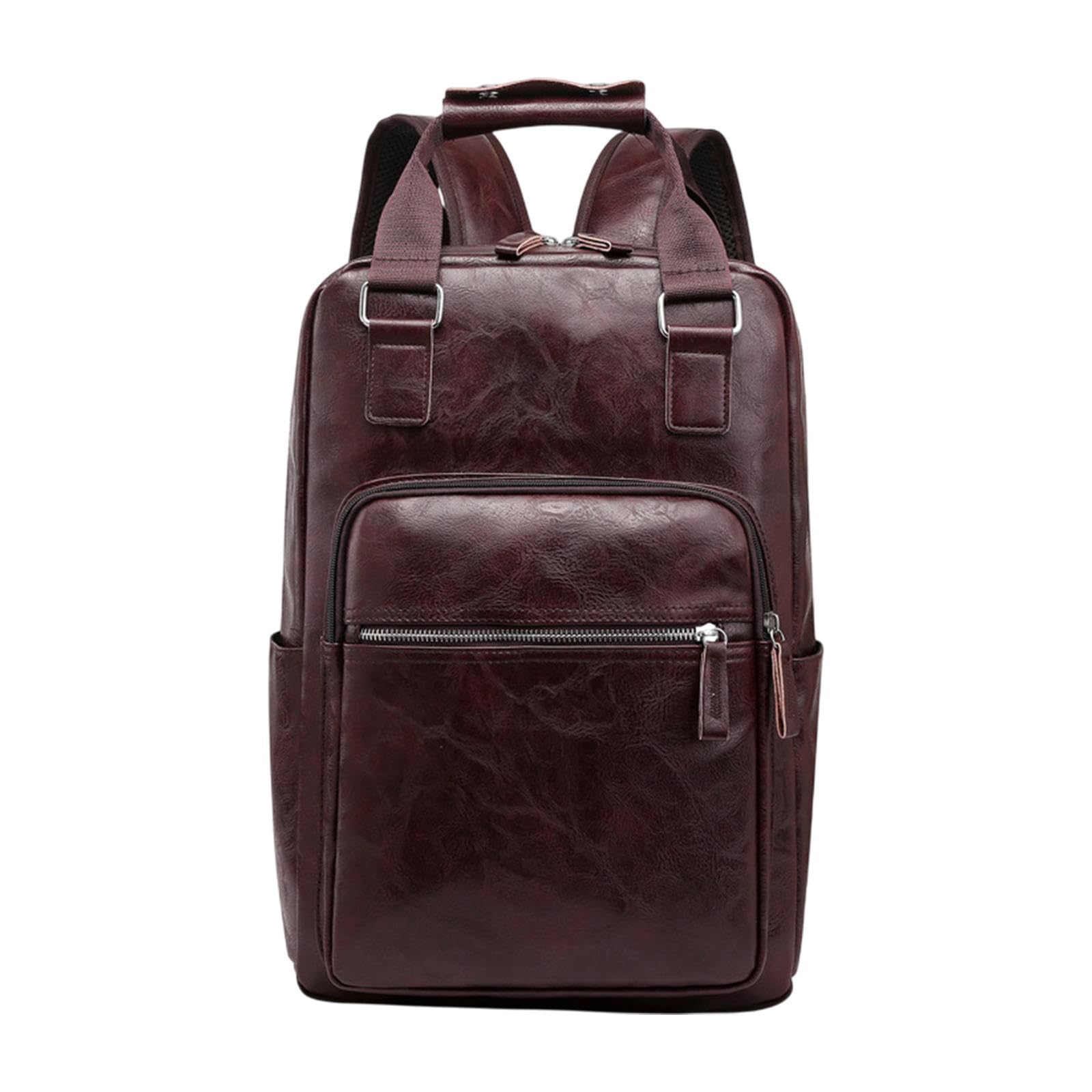 Zoomella Drum Sticks Bag Large Capacity Handbag Men Fashion Backpack Drum Accessories Dark Brown