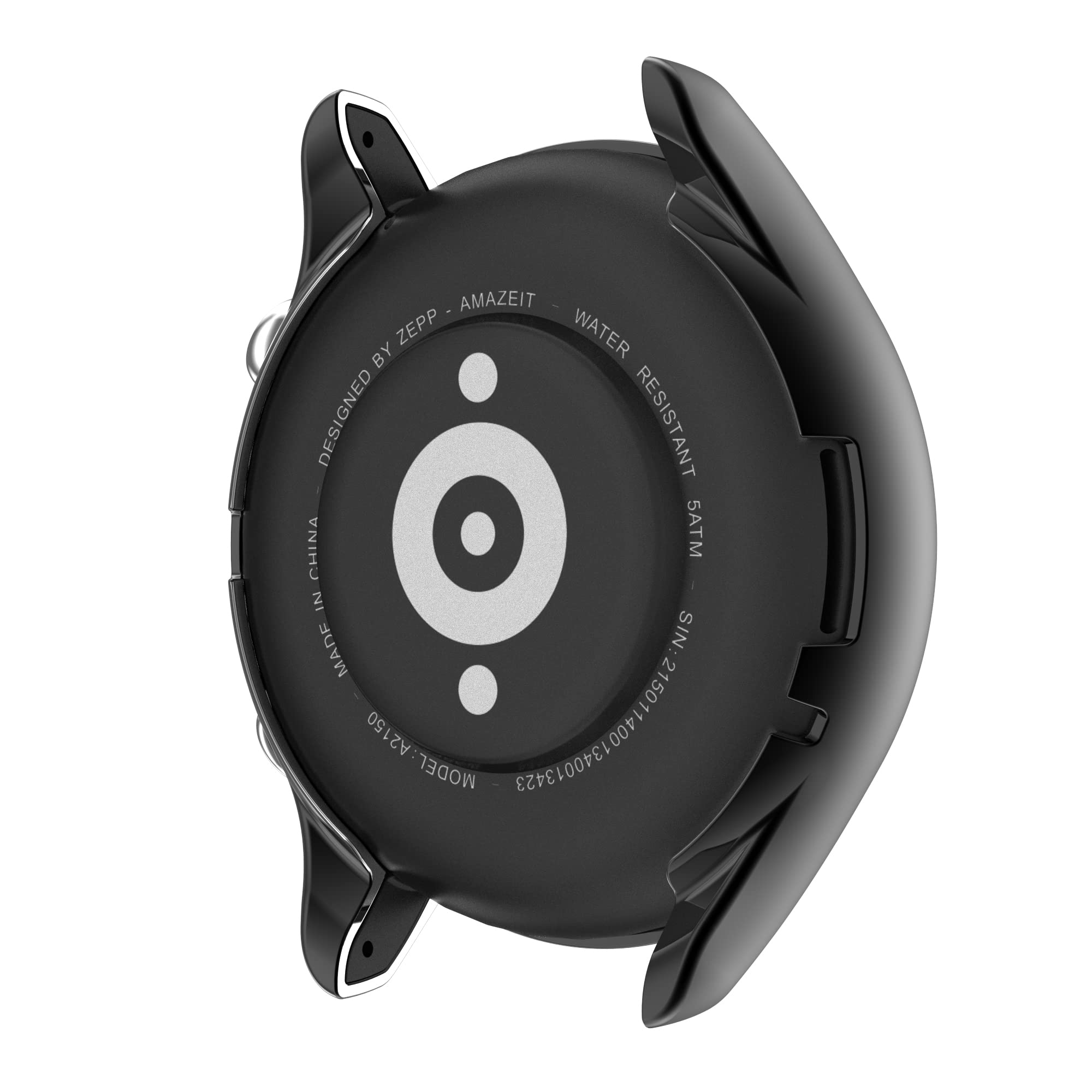 E Ecsem Screen Protector Case Compatible With Amazfit Gtr 3 & Gtr 3 Pro Premium Soft Tpu Slim Plated Protective Cover [Scratch P