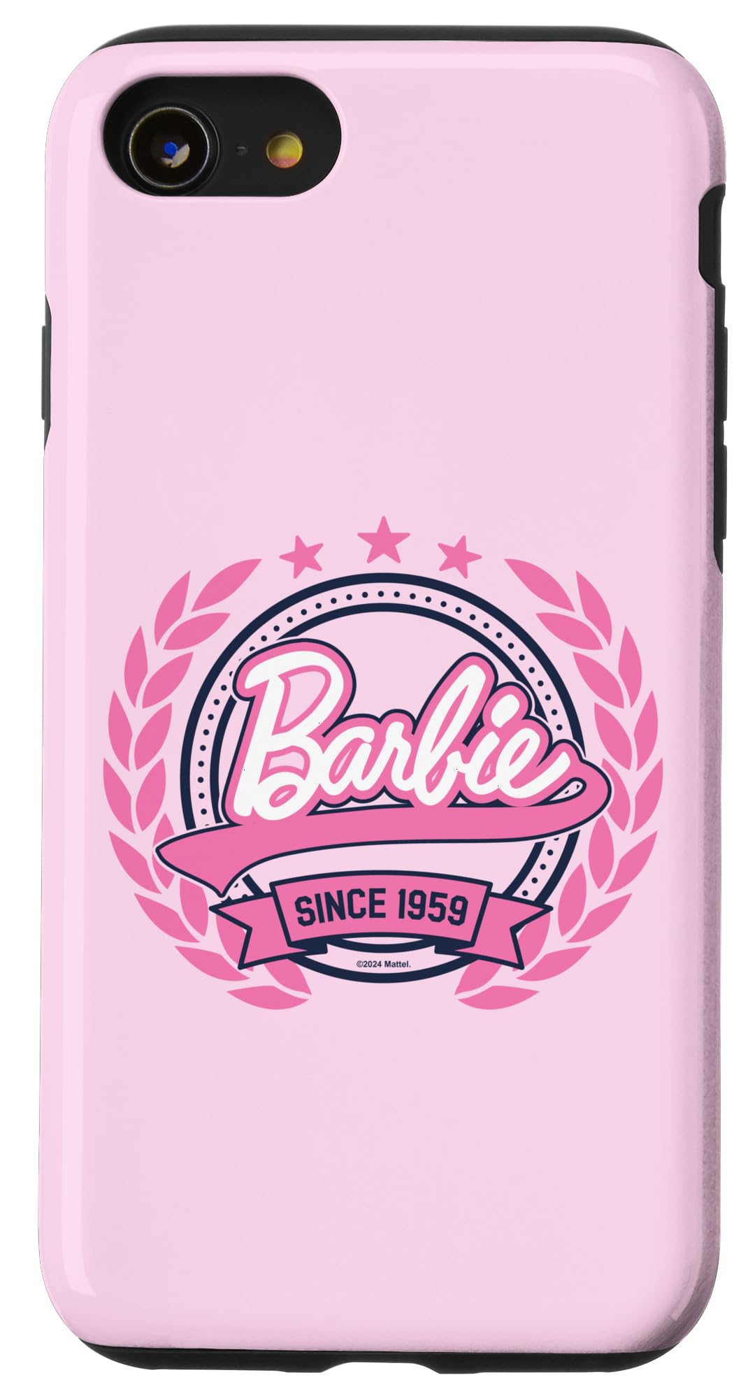 Iphone Se (2020) / 7 / 8 Barbie   Varsity Collegiate Seal Since 1959 Logo Case