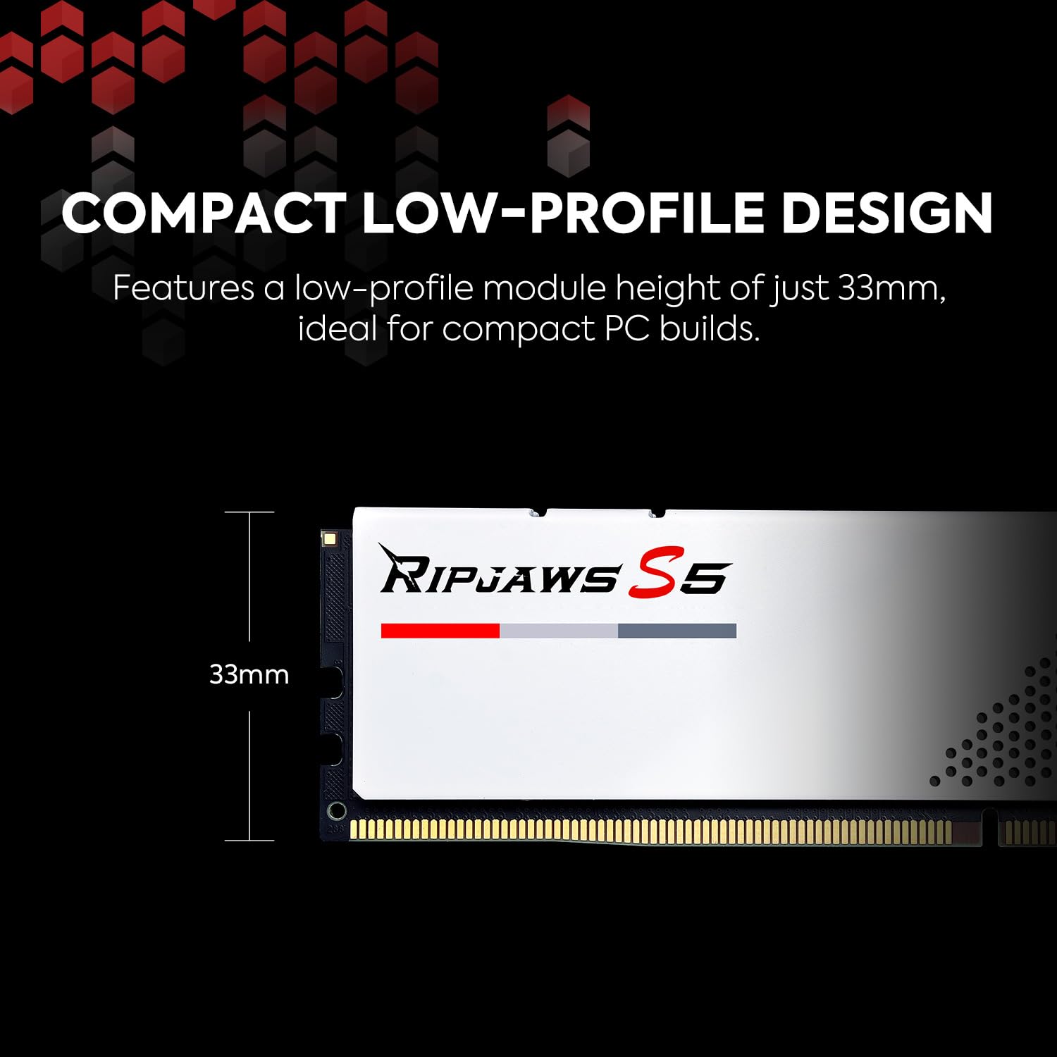 G.Skill Ripjaws S5 Series (Intel Xmp 3.0) Ddr5 Ram 64Gb (2X32Gb) 5600Mt/S Cl30 36 36 89 1.25V Desktop Computer Memory Udimm   Ma