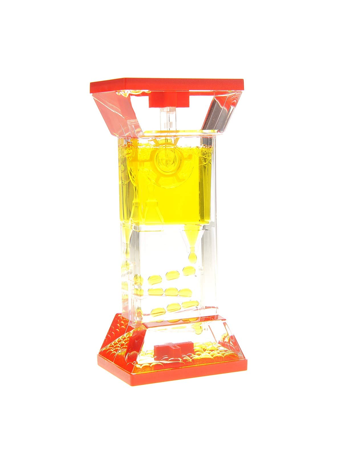 Az Trading & Import Tg01-Yellow Liquid Motion Bubbler, Multicolor