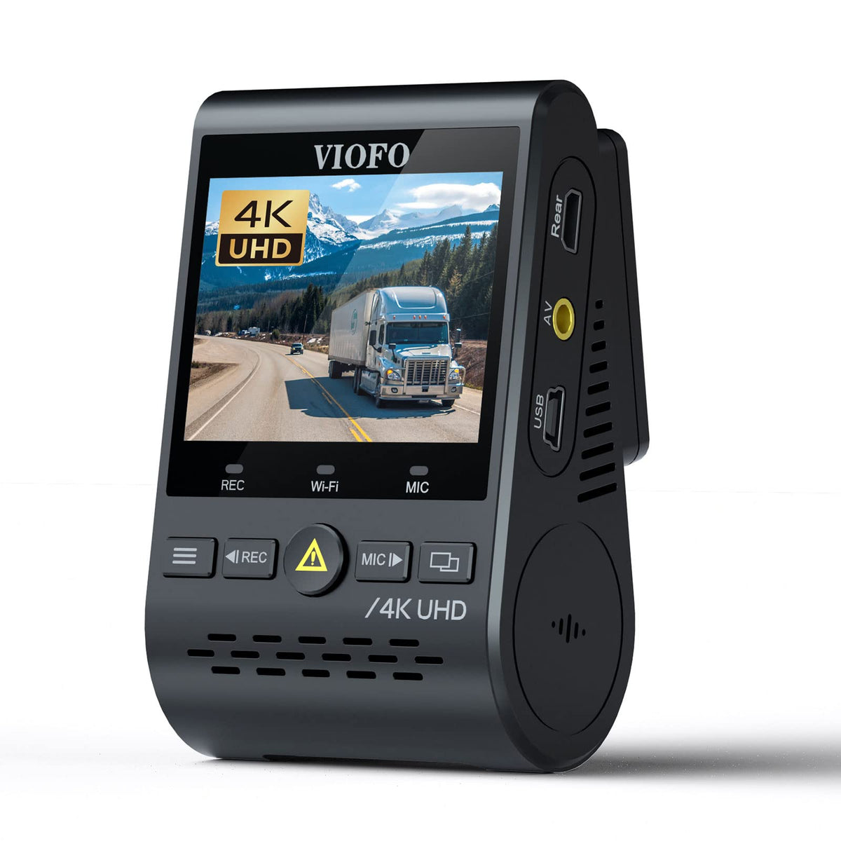 Viofo A129 Pro 4K Dash Cam 3840X2160P Ultra Hd 4K Dash Camera 8Mp Sensor Gps Wi Fi, Buffered Parking Mode, G Sensor, Motion Dete